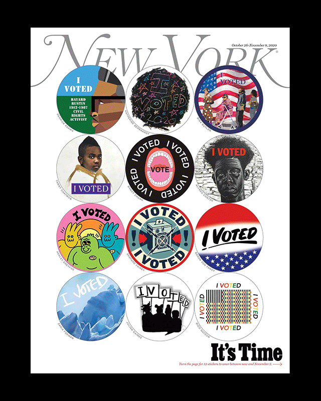 Dave's Picks | NYTMag | ‘I Voted’ Stickers for Everyone Who Needs One