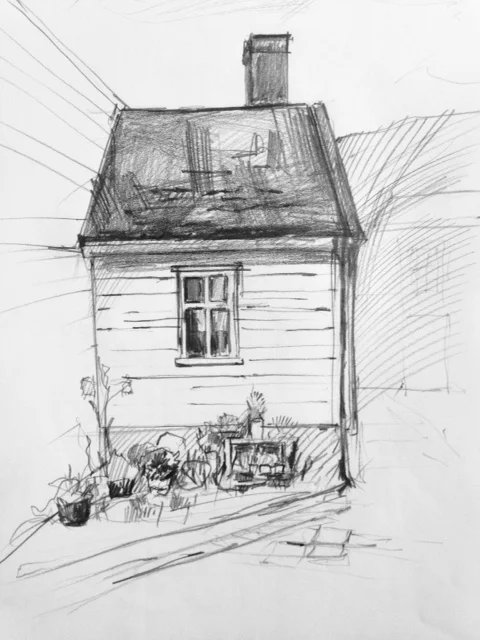 Pencil on paper, 2016