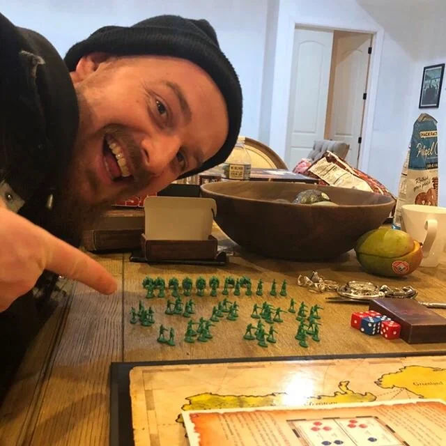 Happy Birthday to my son-in-law. As you slide down the banister of life, May the splinters never point in the wrong direction. #loveyou #competivemuch #didibeatyou #celtics #irishwhiskey