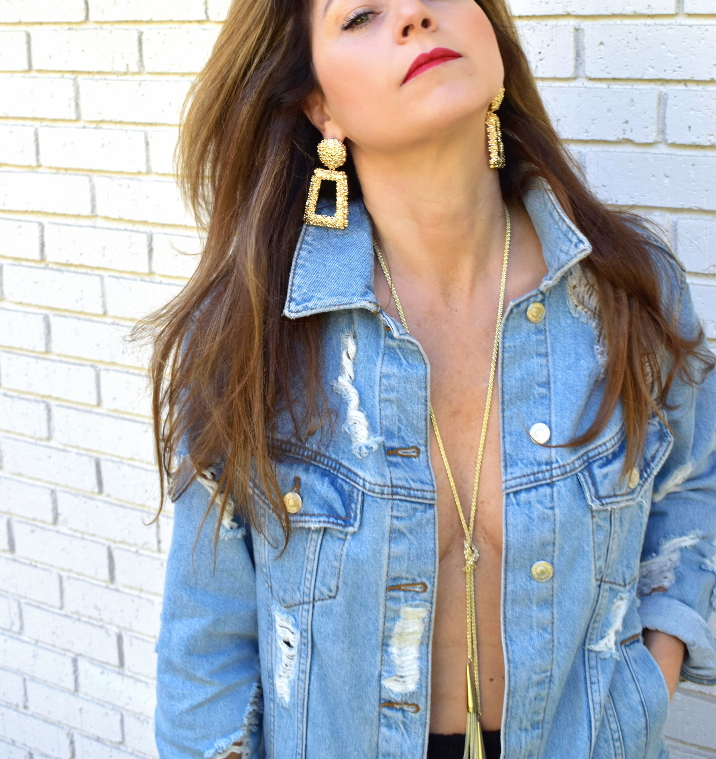 Red, White and Denim Jacket Blue - Boston Chic Party