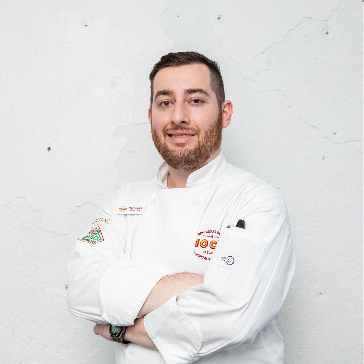 Meet a NOCHI student! After graduating from NOCHI's Culinary Arts certificate program in December 2023, Pryce Gaethe returned to pursue his love for baking and pastry. Originally from Metairie, Louisiana, Pryce has roamed far and wide as a member of 