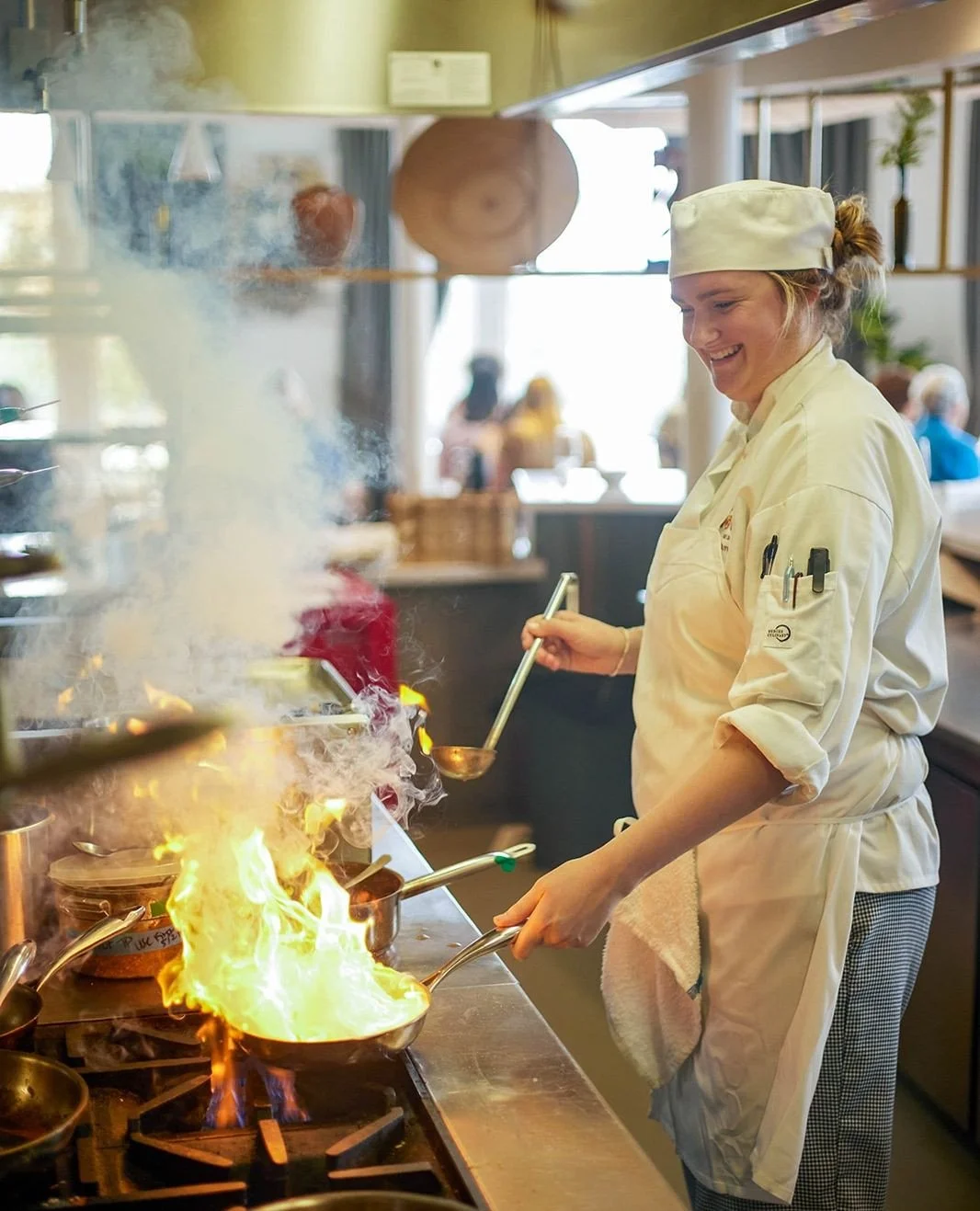 Rilynn Todd is charting a whole new course. 🌊👩&zwj;🍳⁠
⁠
After years in yachting, Rilynn brought her love of global flavors and high standards to NOCHI&rsquo;s Culinary Arts program. Here, she&rsquo;s sharpened her skills, explored cuisines from ar