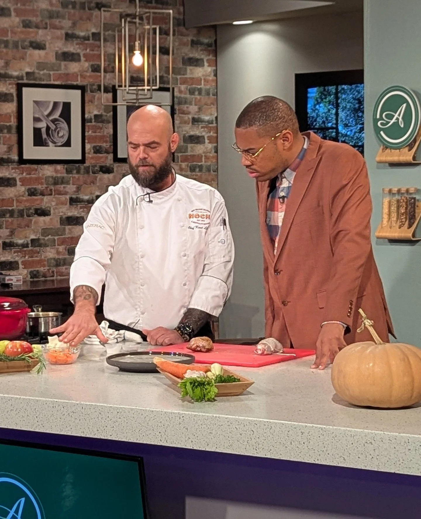 Chef Kent was on @greatdaylouisiana this morning talking all things turkey! How best to get your traditional roast prepped for the holiday and how to craft an osso bucco if you want a different spin on the classic.⁠
⁠
Want to level up your Thanksgivi