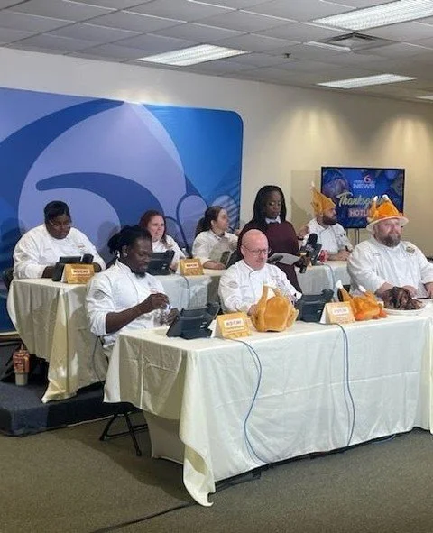 Need some help on with cooking your Thanksgiving dinner? Call into WDSU tomorrow evening and speak with NOCHI chef instructors on their Thanksgiving Rescue Hotline!⁠
⁠
Call (504) 679-0712 between 4 - 6:30 PM to get your culinary questions answered by