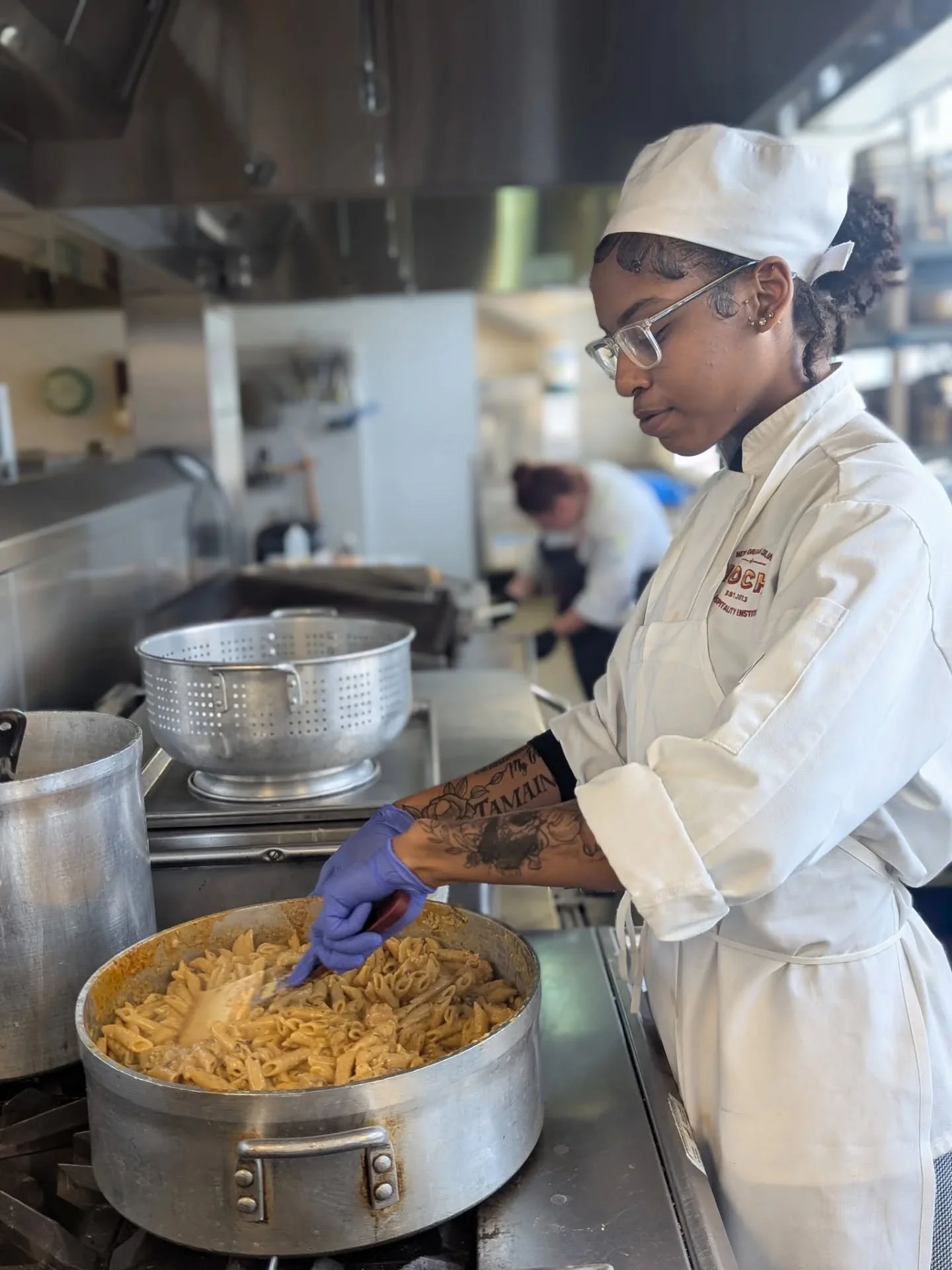 Our students are deep in prep mode as they finish their last week of classes, putting the final touches on dishes for the Friends &amp; Family Banquet this Friday. It&rsquo;s a chance to celebrate how far they&rsquo;ve come and share their work with 