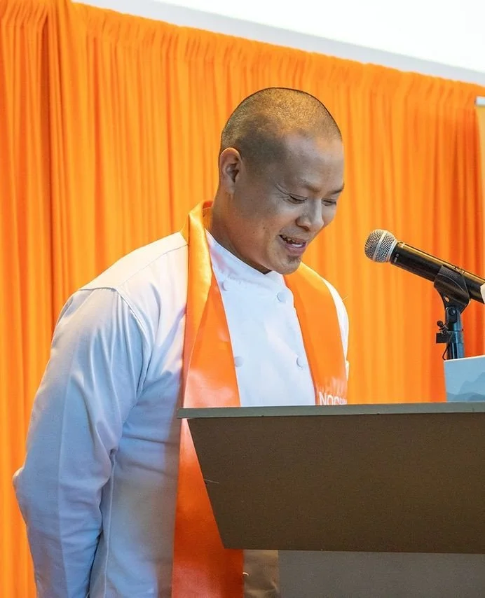 Owning a successful restaurant didn&rsquo;t stop Luu Tran from asking, &ldquo;How can I be better?&rdquo;⁠
⁠
After decades in the industry and as co-owner of @magasincafe, the Fall &rsquo;25 Culinary Arts Valedictorian chose to return to the classroo