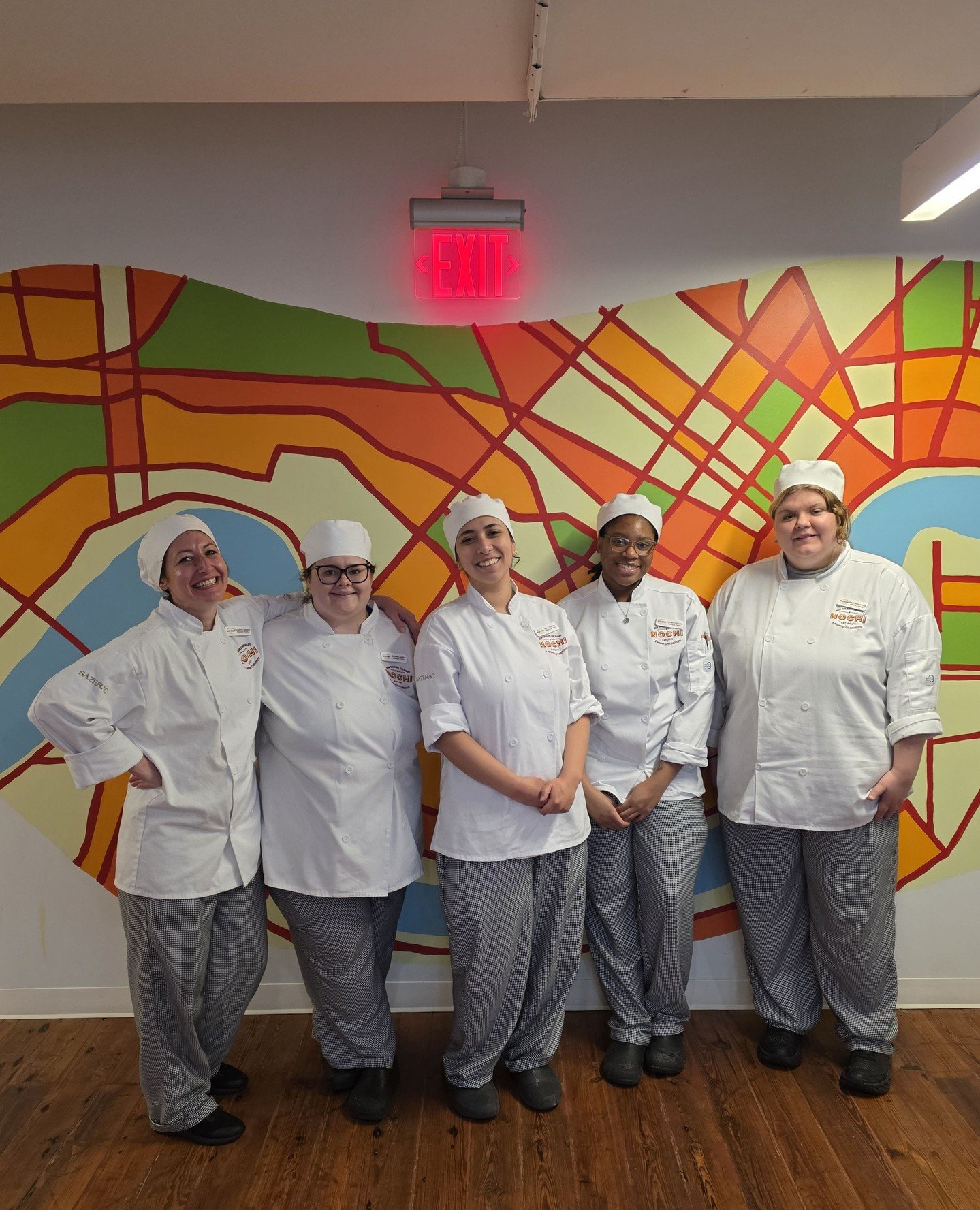 At NOCHI, we don&rsquo;t just have classes&hellip; we have krewes. ⚜️⁠
⁠
Just like Mardi Gras, each cohort rolls together from start to finish, building camaraderie and lifelong bonds along the way. Our Baking &amp; Pastry students reign as the Krewe