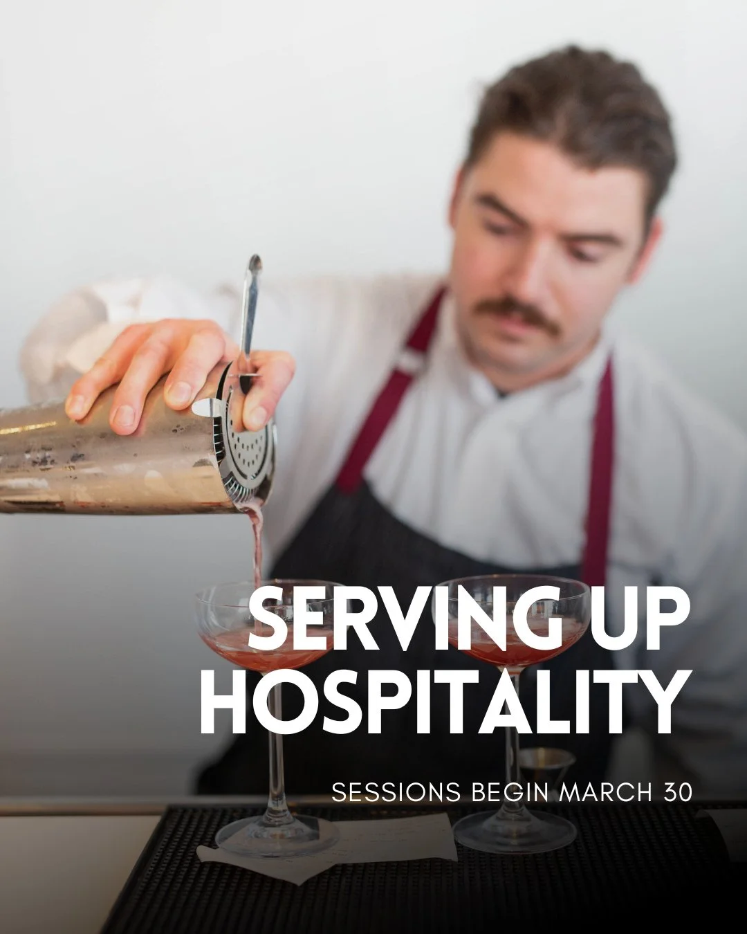Hospitality is how you show up and Serving Up Hospitality is where you sharpen the skills that make it count.⁠
⁠
This free, hands-on training series, available to employees of @neworleansandco member businesses, focuses on real-world service: communi