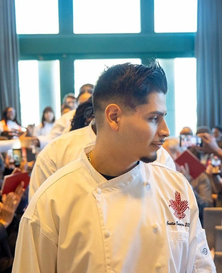 He didn&rsquo;t just come to New Orleans to learn how to cook, he came to prove something to himself.⁠
⁠
Justin Barajas traveled across the country to attend NOCHI, found a community that pushed and supported him, and was awarded the Laurence Rua Sch