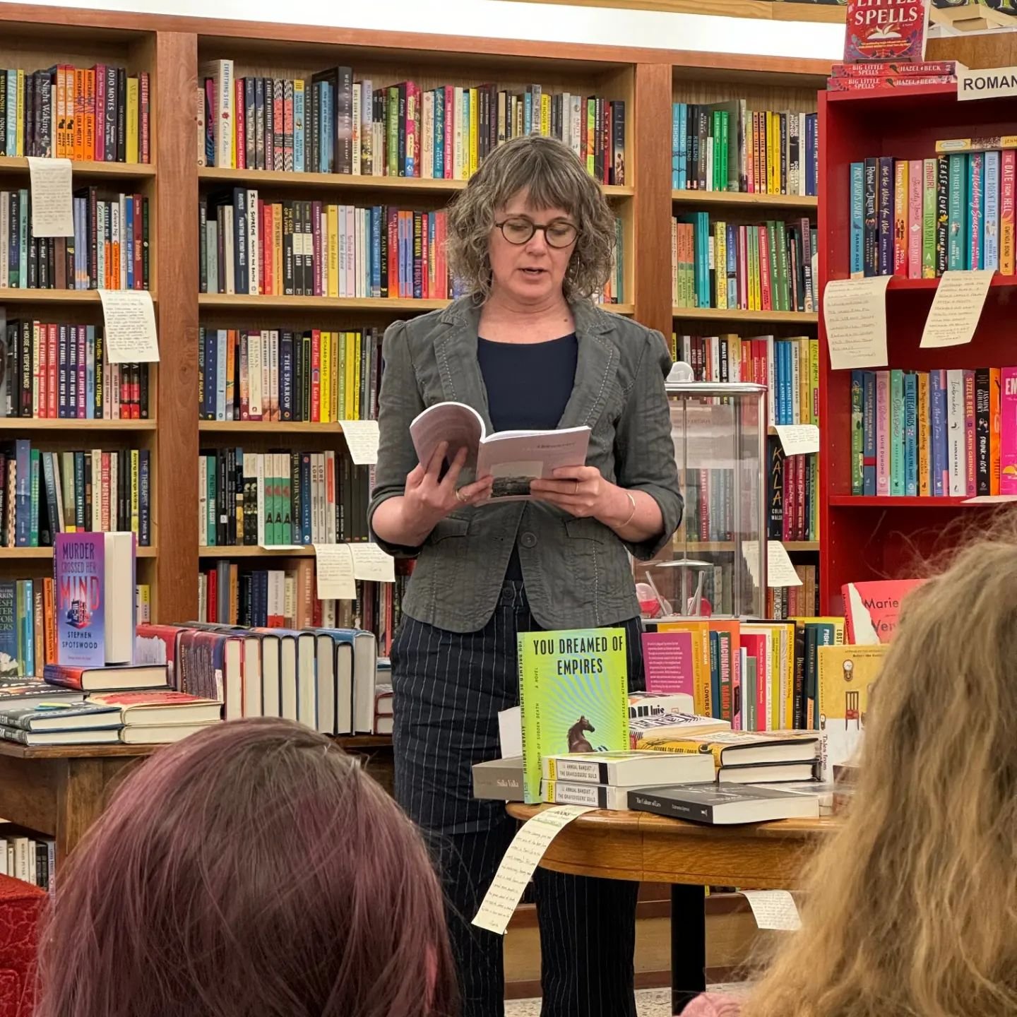 Thanks to everyone who supported our author @kellyrsamuels &amp; fellow poets Claire Wahmanholm and Sarah Green at @subtextbooks this week! If you missed it, there are still some signed copies of OBLIVESCENCE waiting for you in store on this Independ