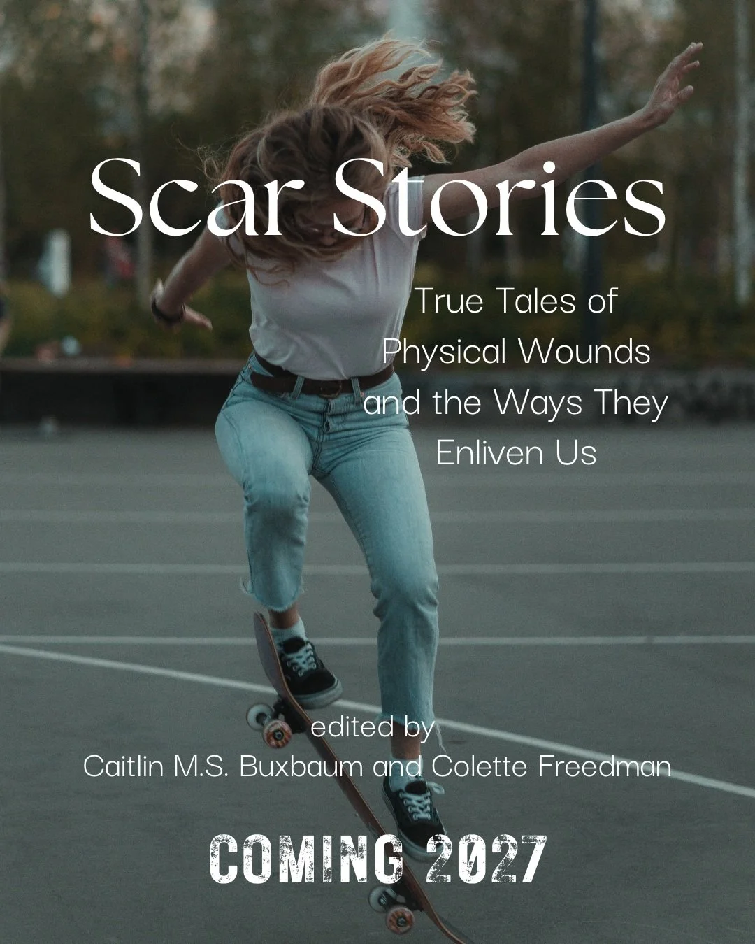 Congratulations to the contributors of our next anthology on SCAR STORIES! (If we missed tagging you, please let us know.) This is not an official title or cover image, so stay tuned for updates!