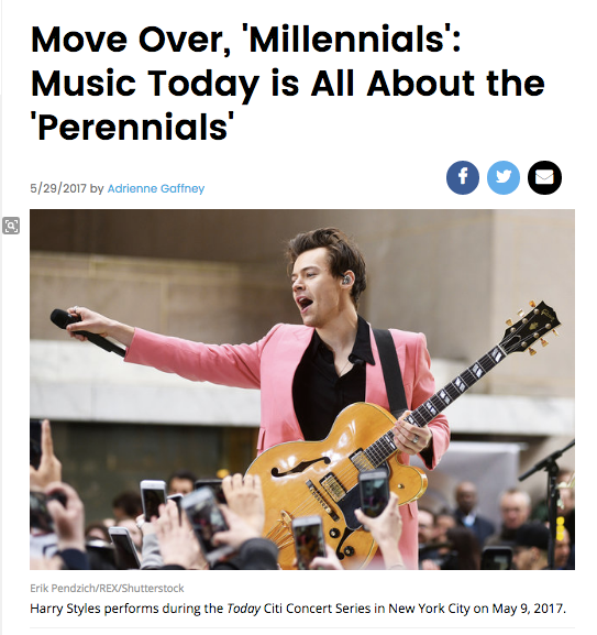 Perennials Hits Billboard Mag