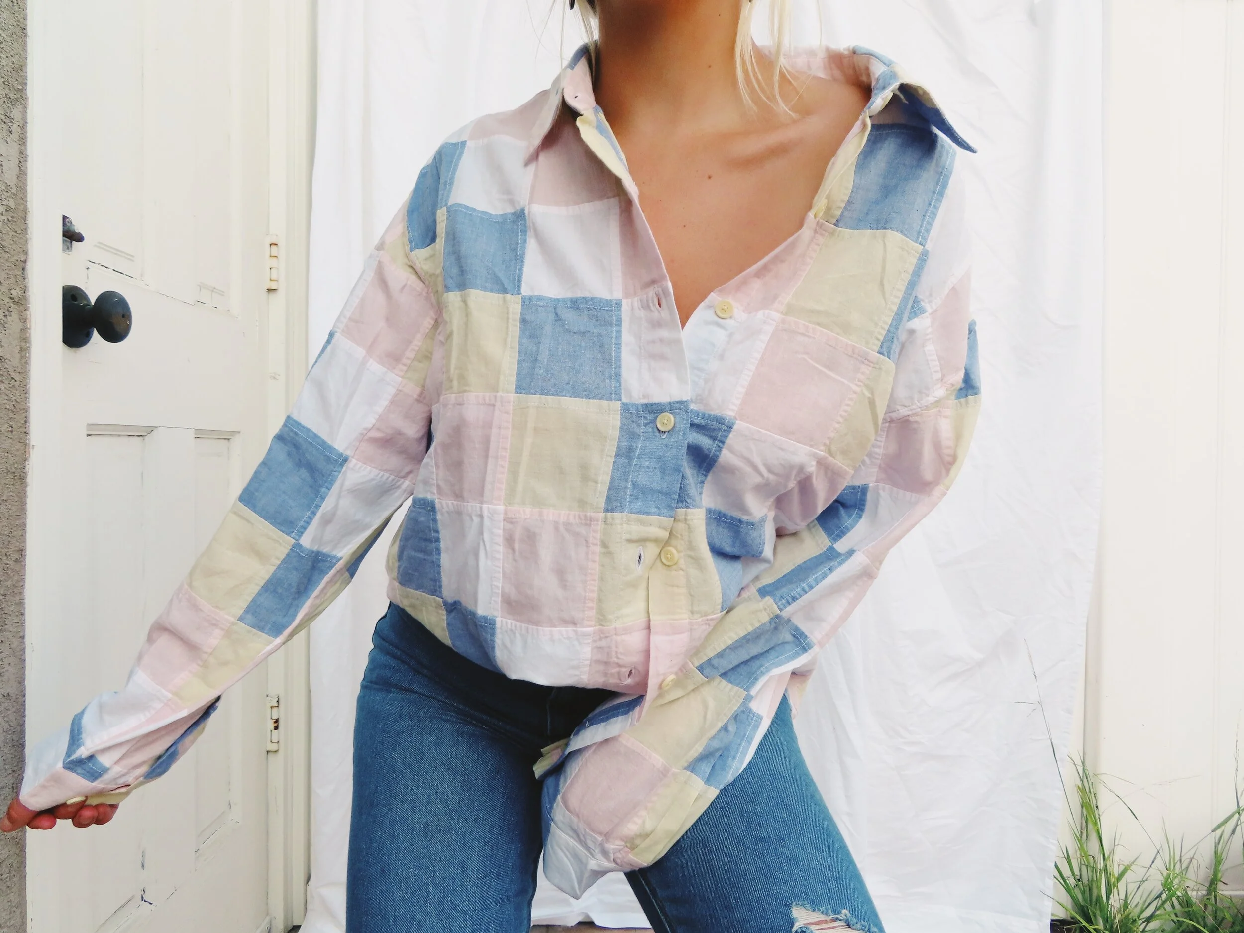 Day in the Park Button Up