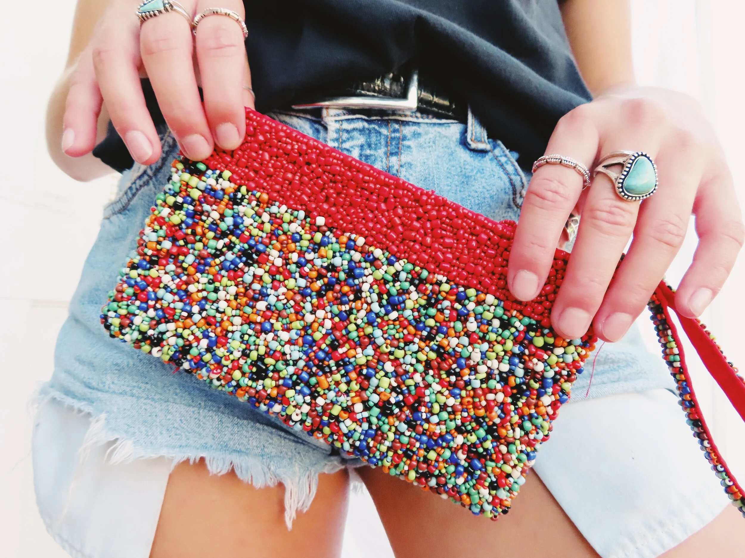 Beaded Babe Clutch