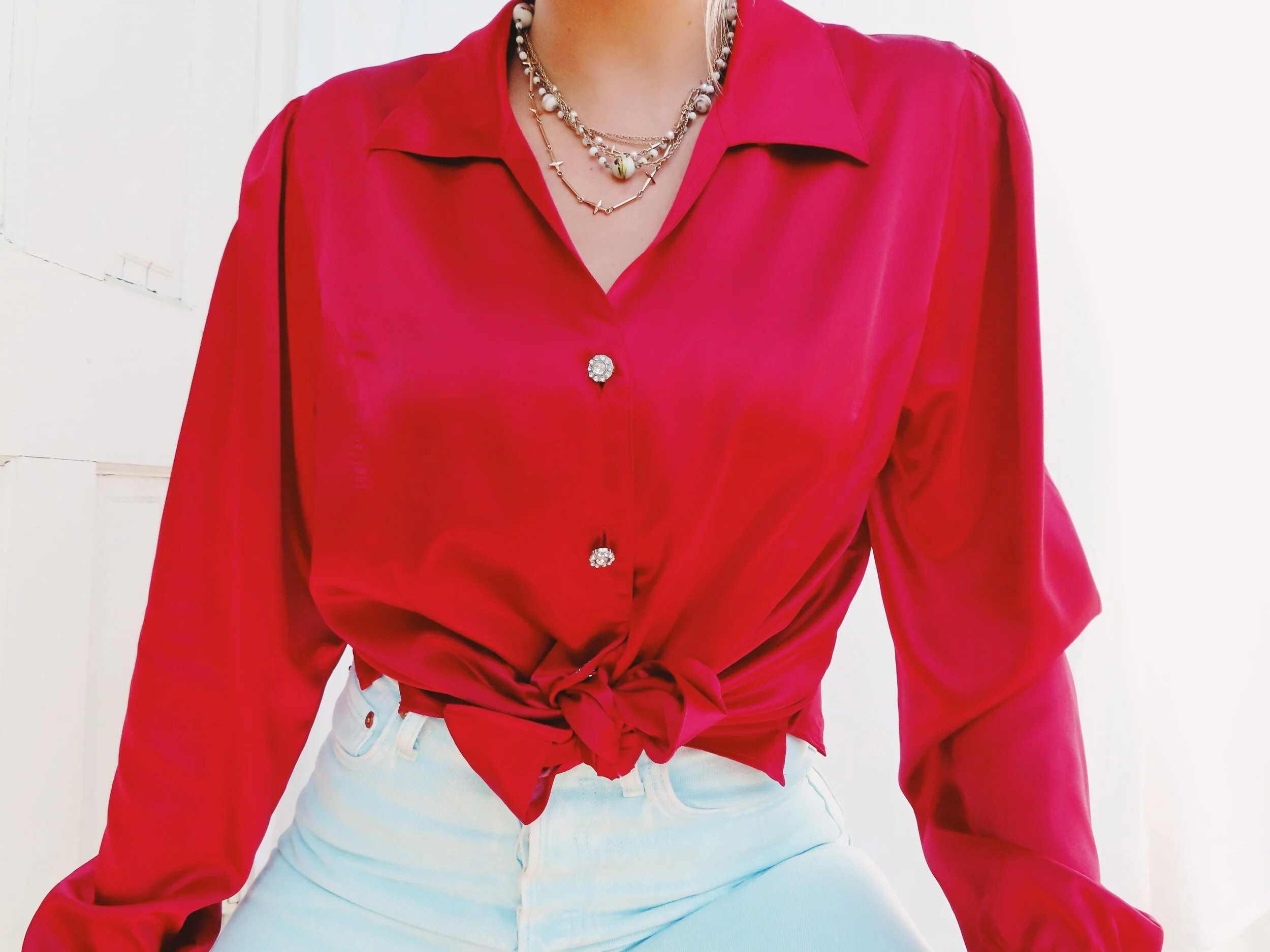 Sweet Susan Silk Top