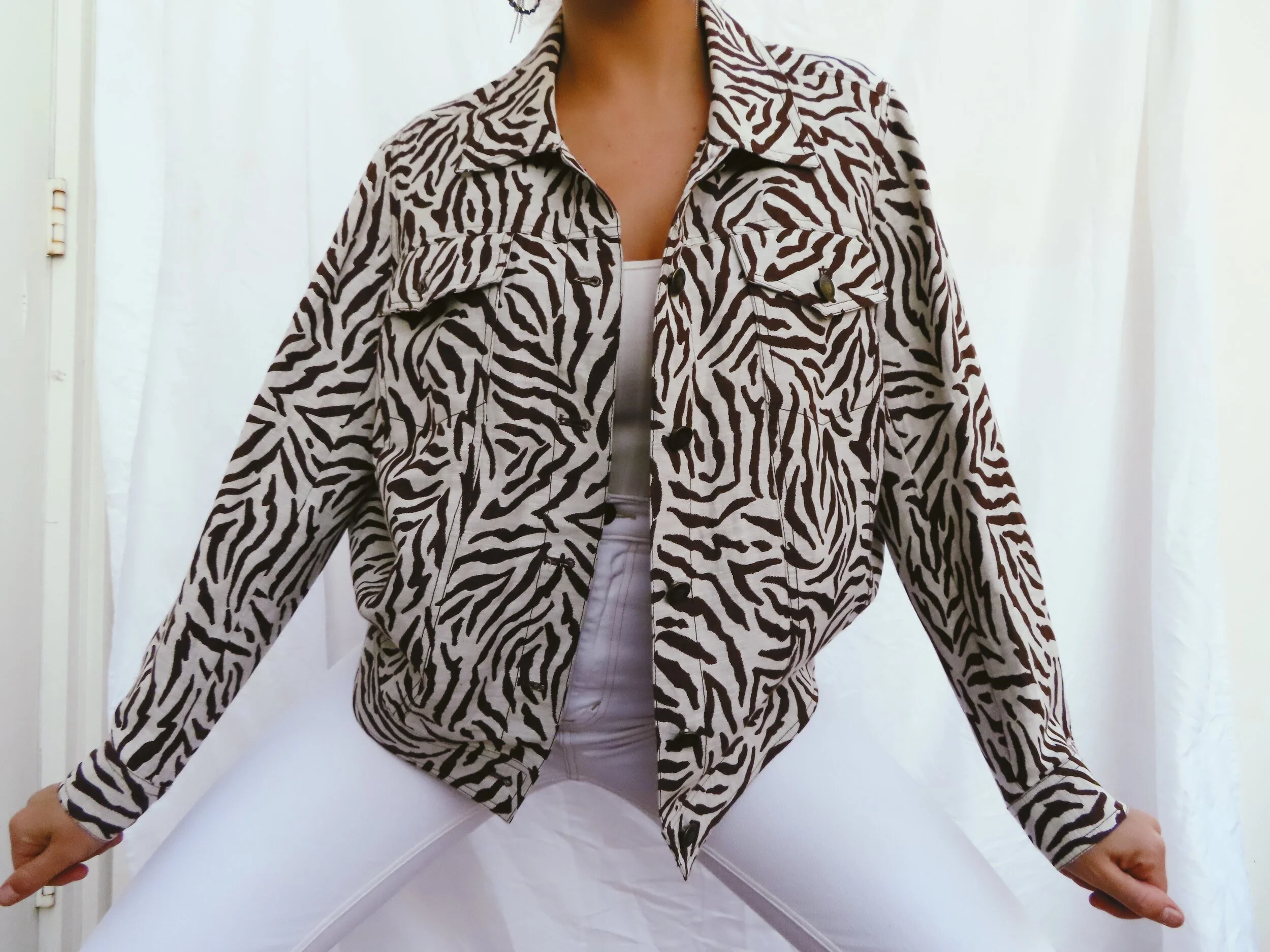 Zoe Zebra Jacket