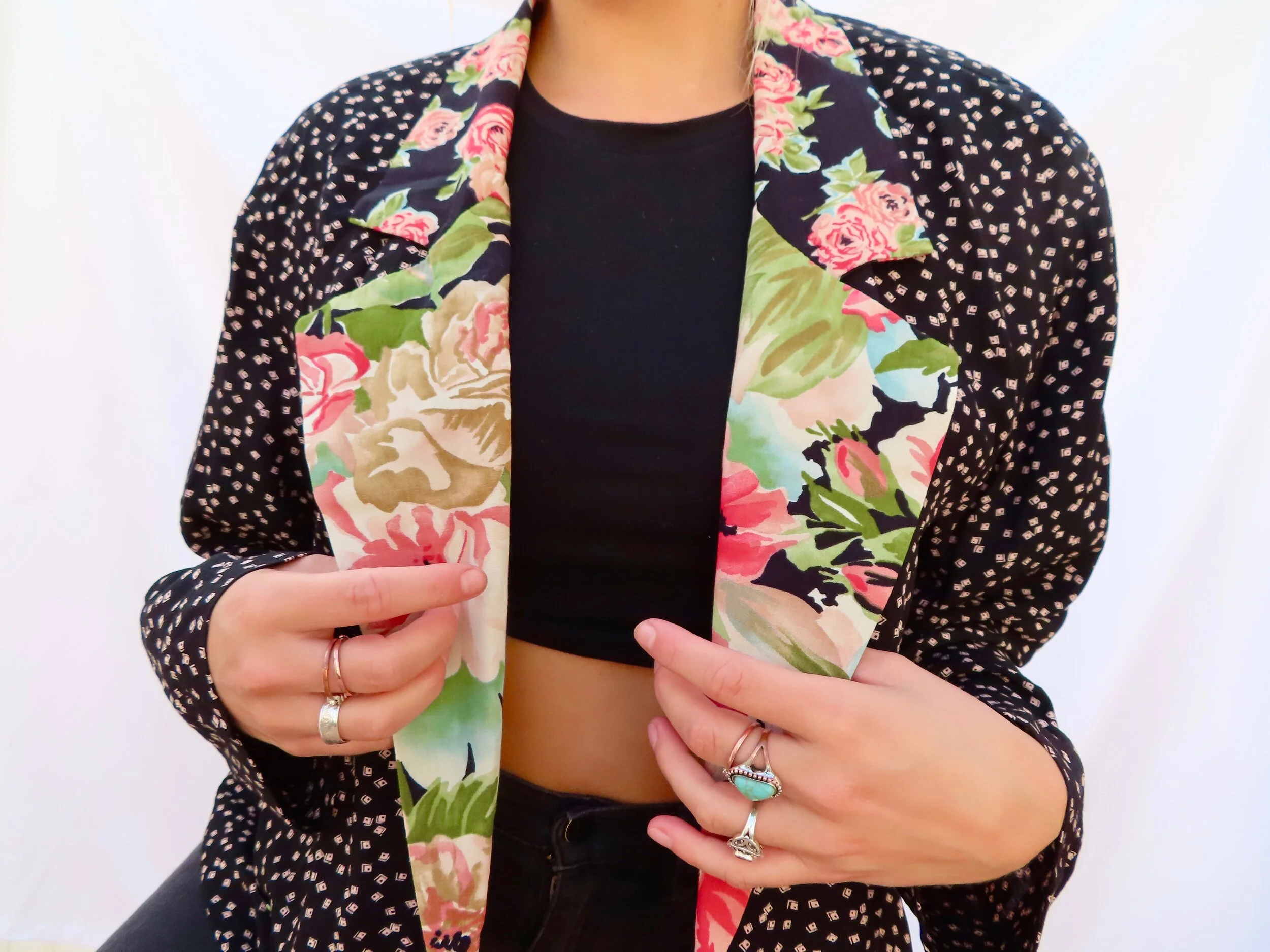 Flowers Fancy Cardigan