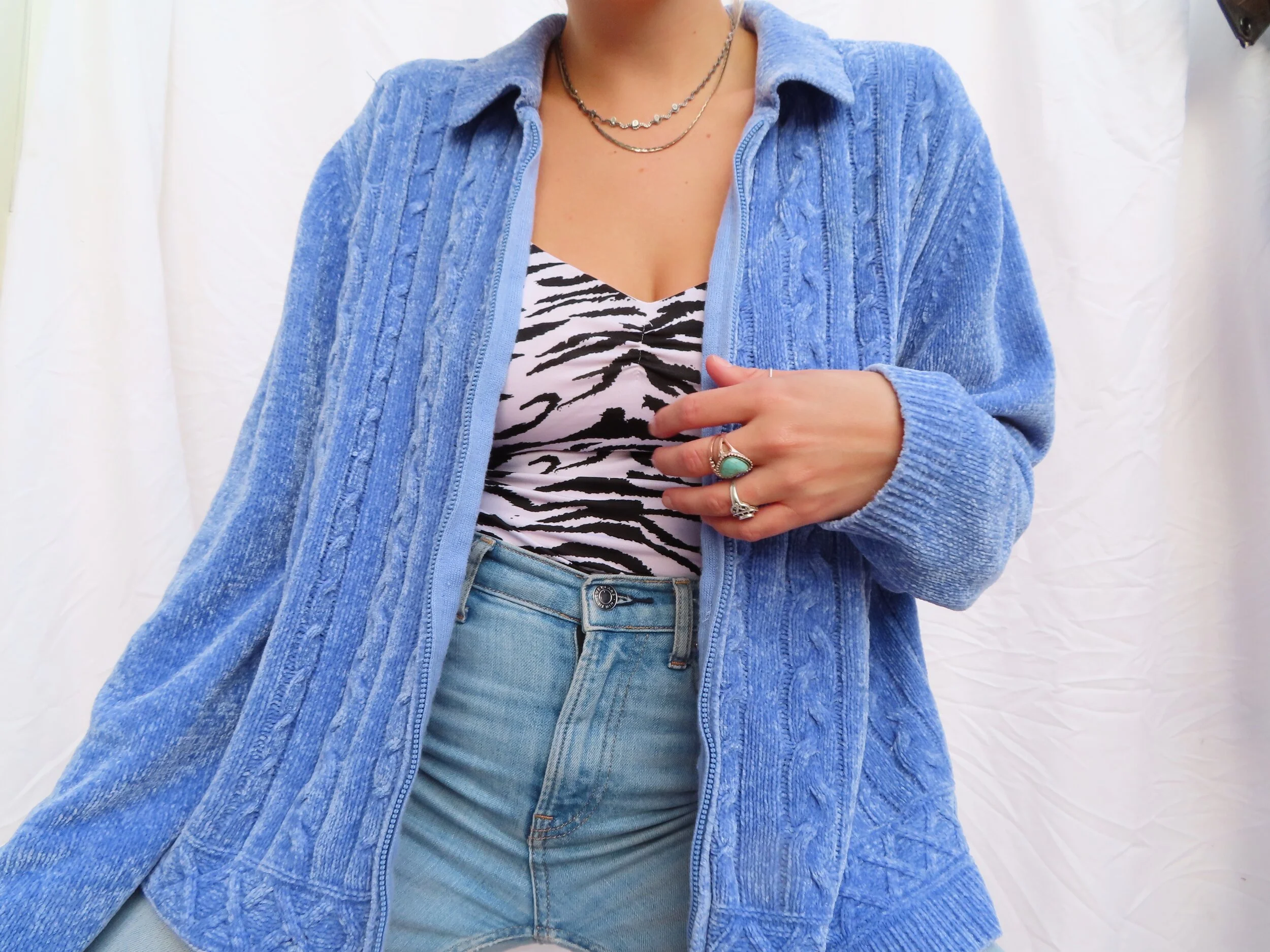 Periwinkle At Me Cardigan