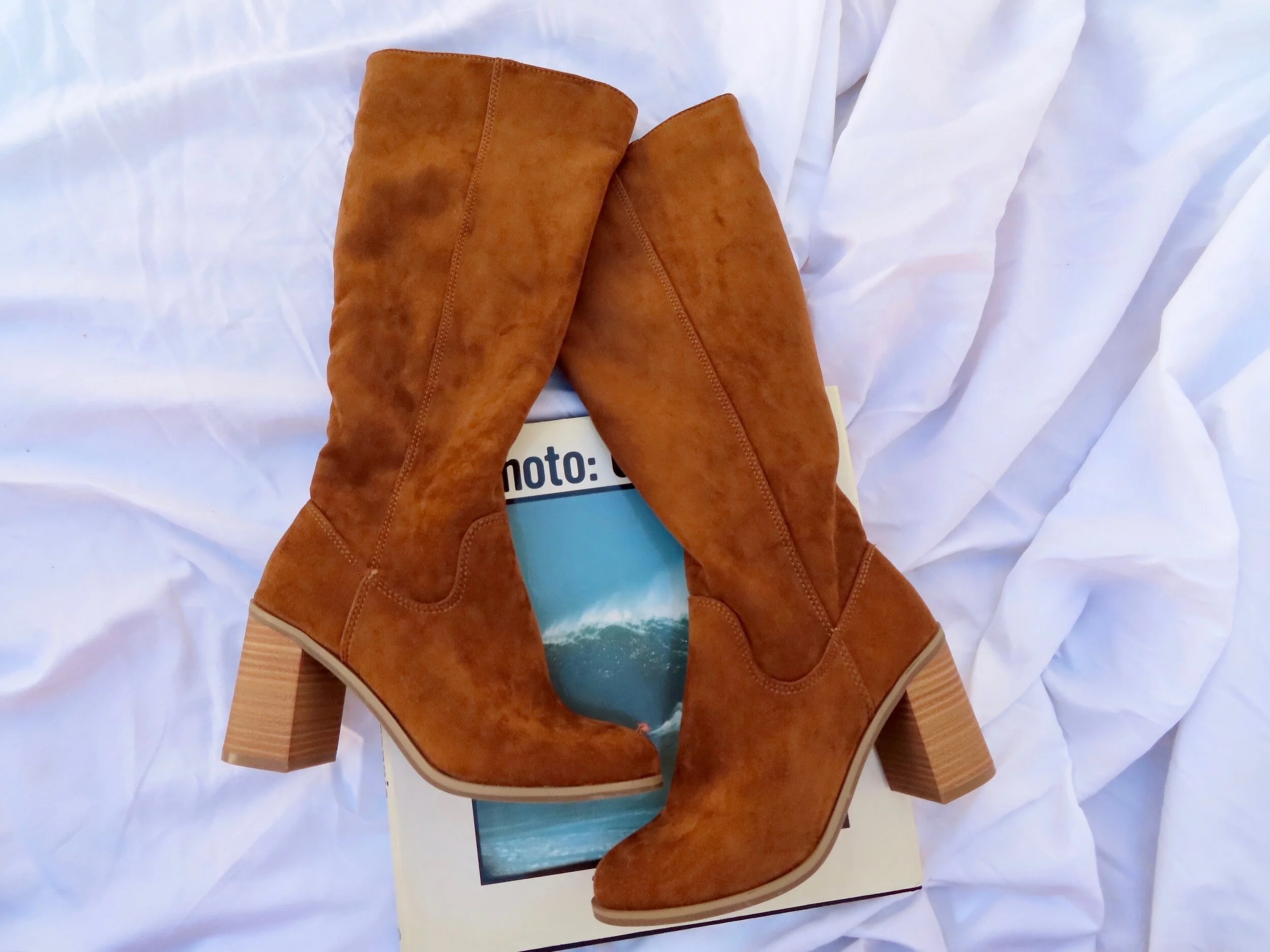 Surreal Suede Chunk Boots