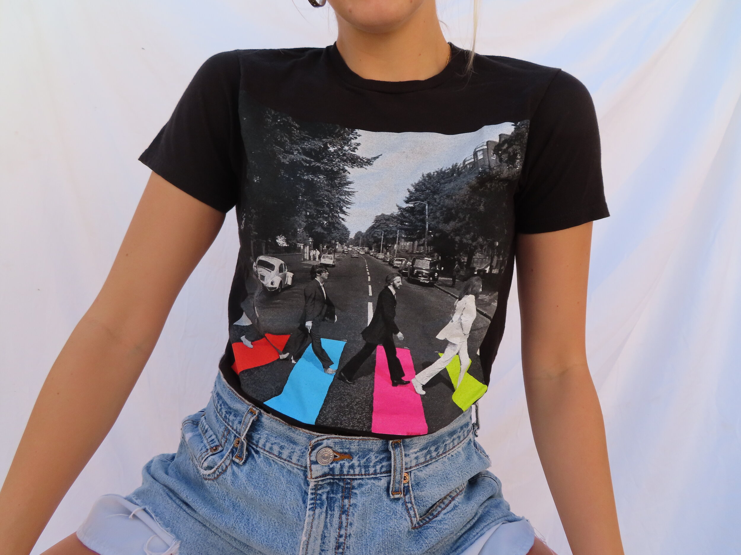 Walk the Line Beatles Tee