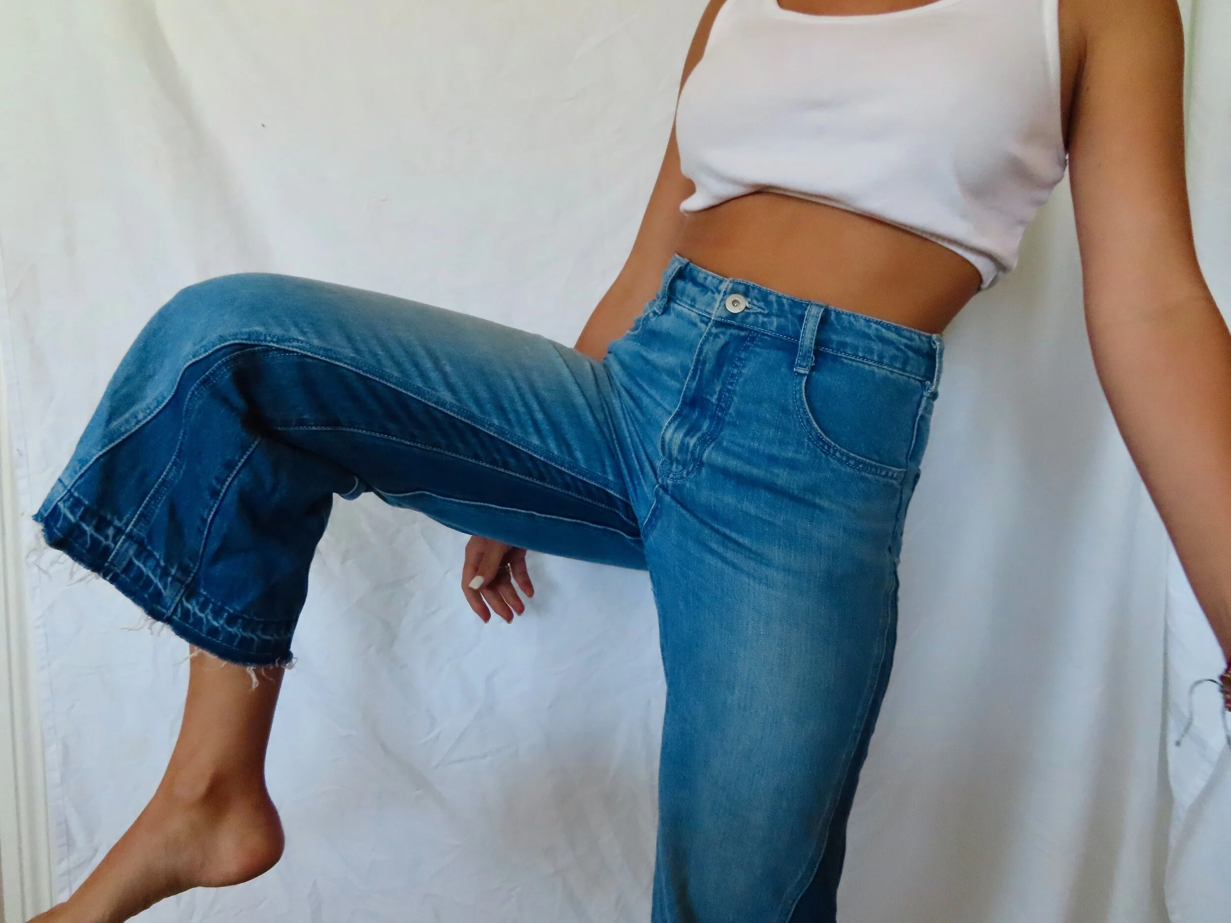 Dual Tone Jeans