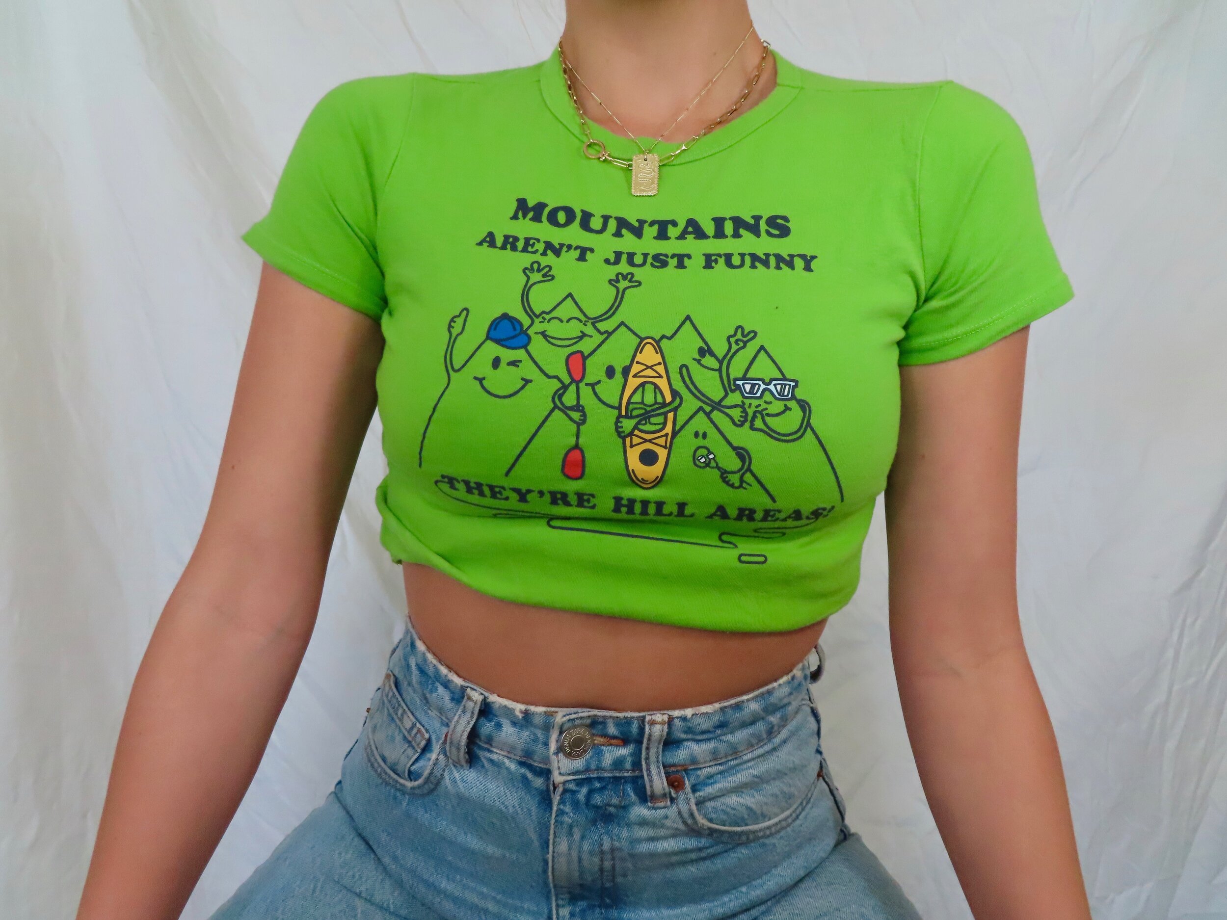 Hill Areas Crop Top