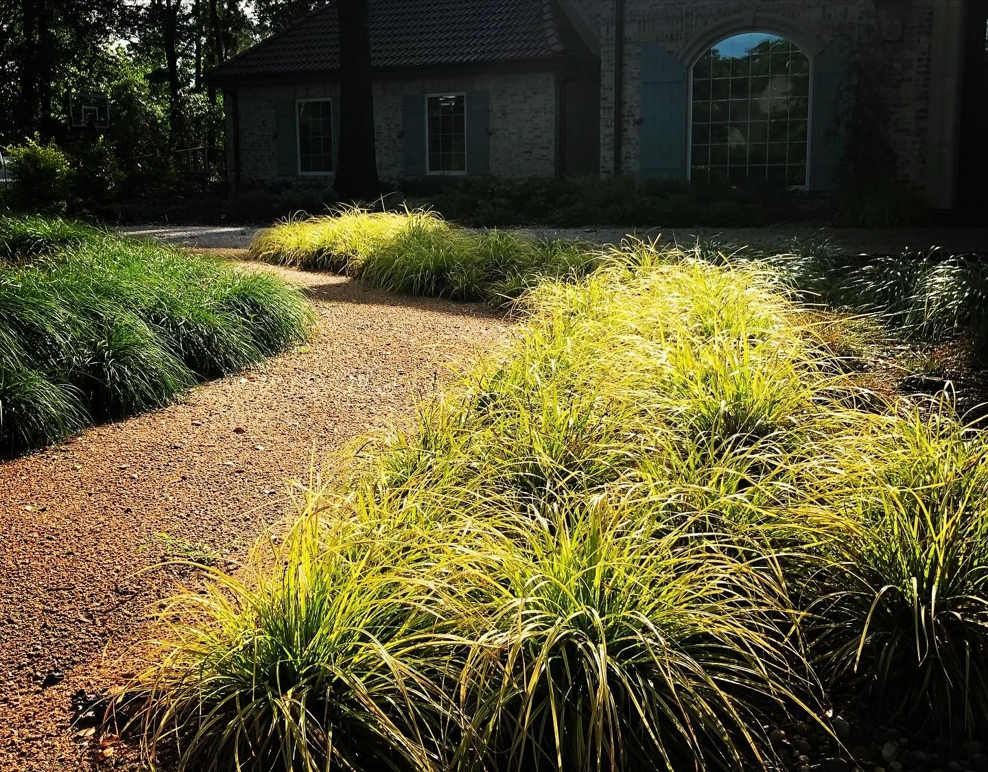 crushed granite various borders