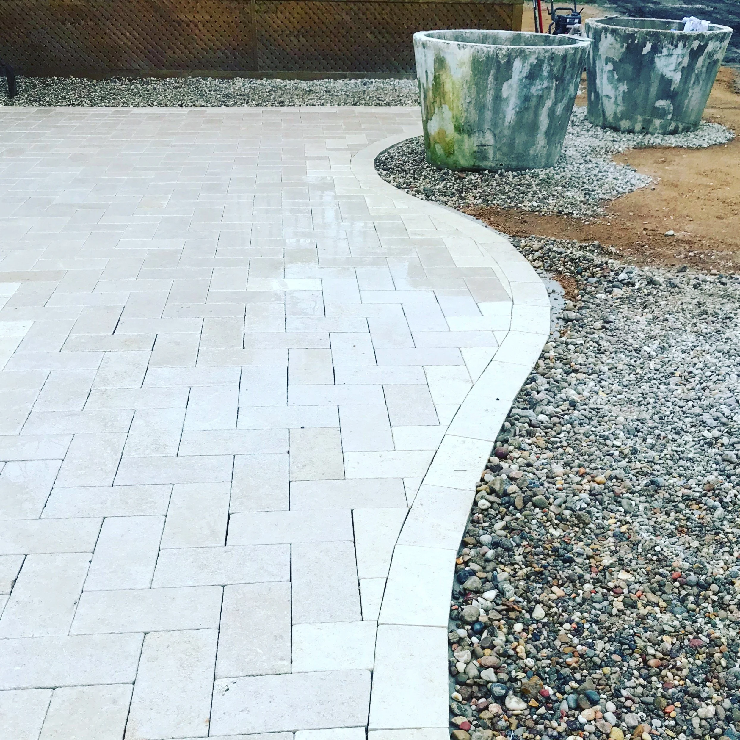 ceramic + natural stone tiles