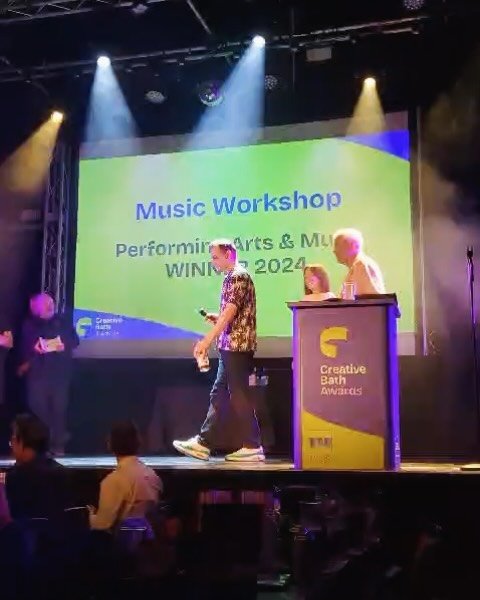 We only went and won an award! 👀 What a night hearing and feeling the warmth towards everyone connected with MUW and what they&rsquo;ve achieved over the last year and more. I am always uncomfortable with praise and very rarely stop and think about 