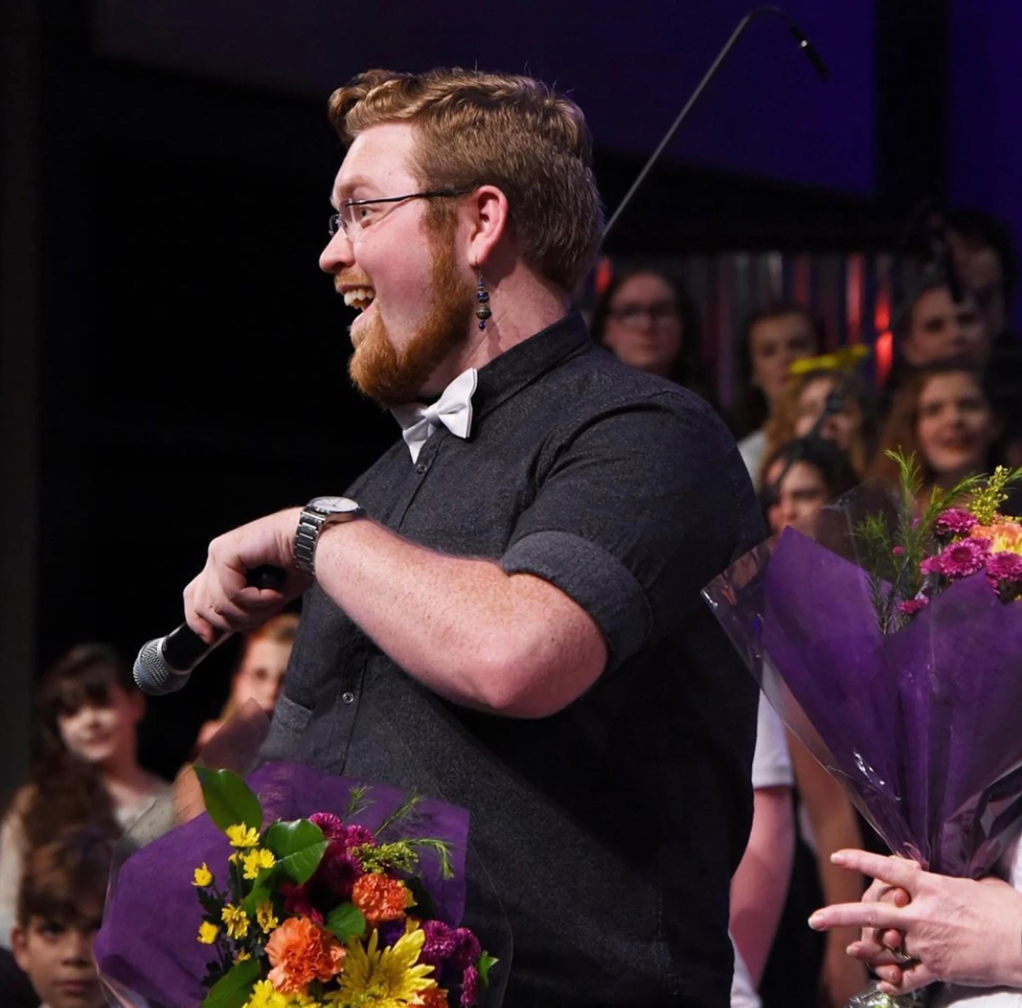 Eric Wittenmyer, Seattle piano teacher, after a choral performance