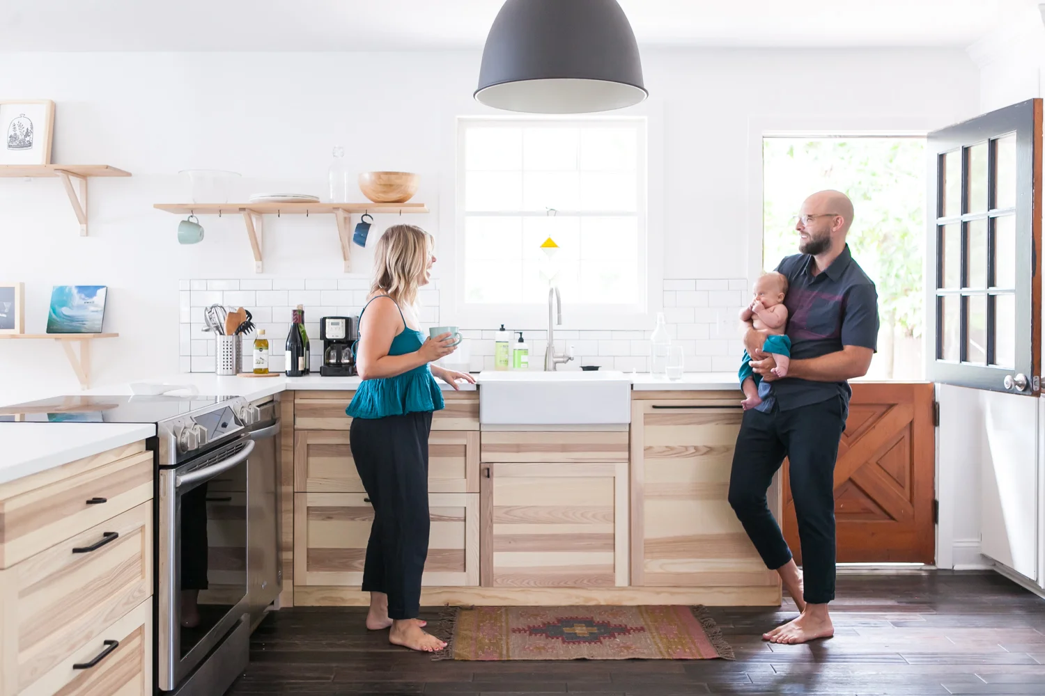 Bob and Kris Galmarini (and Sebastian), owners, Neve & Hawk