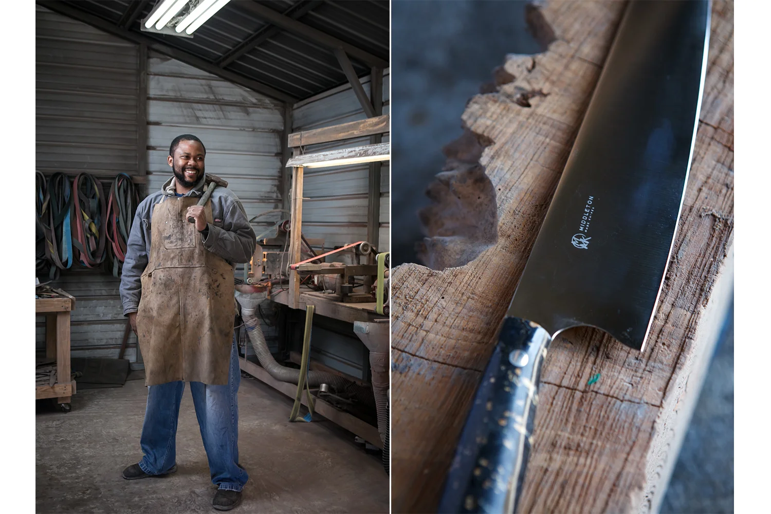 Quintin Middleton, owner, Middleton Made Knives