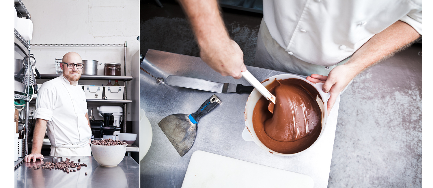 Mike Hoffman, chocolatier