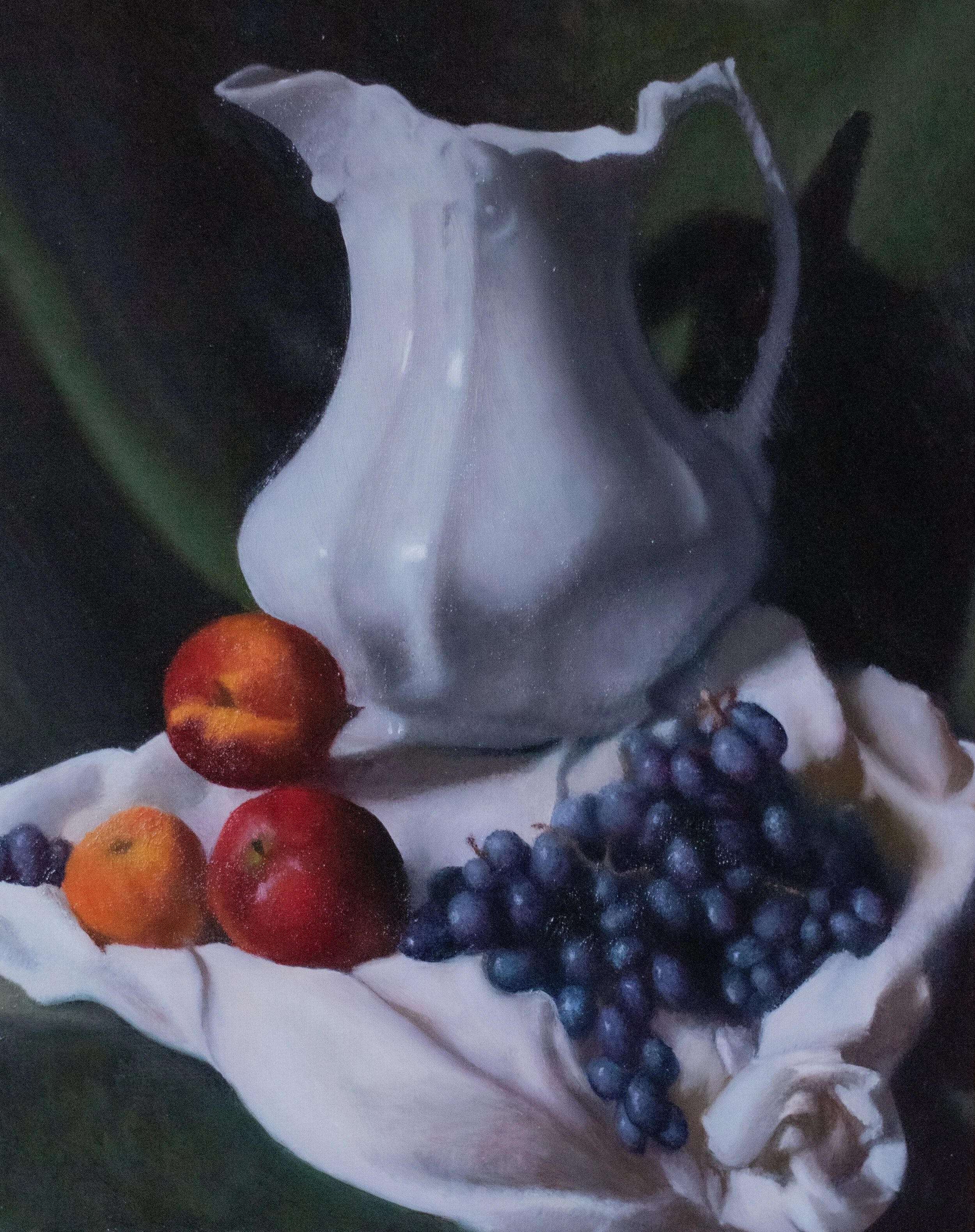 Pitcher and Fruit Still Life