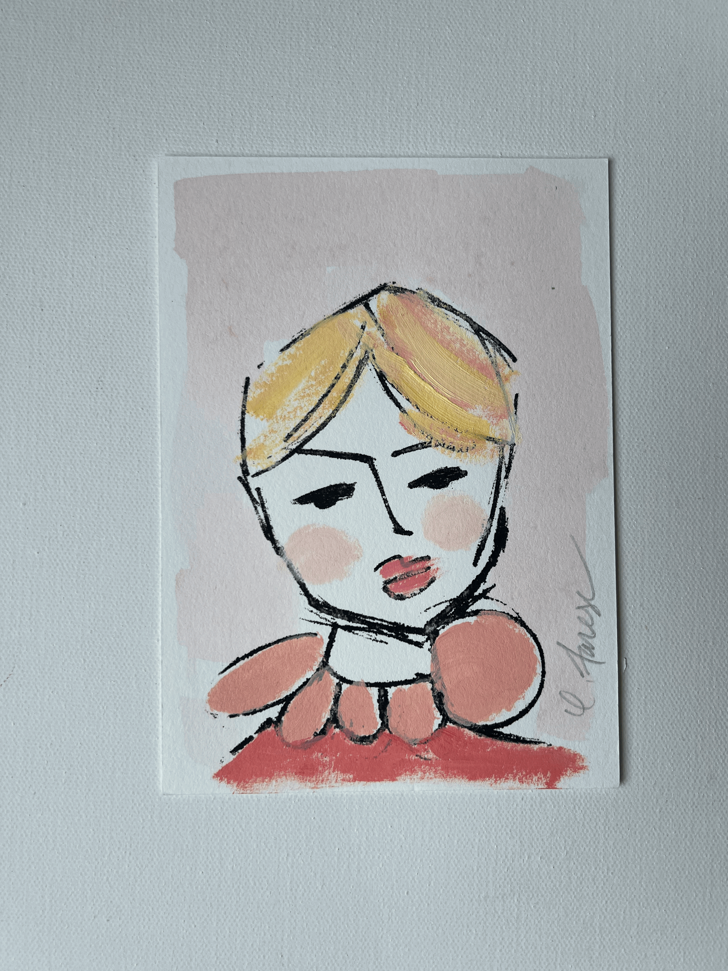 "Blonde Girlie" [SOLD]