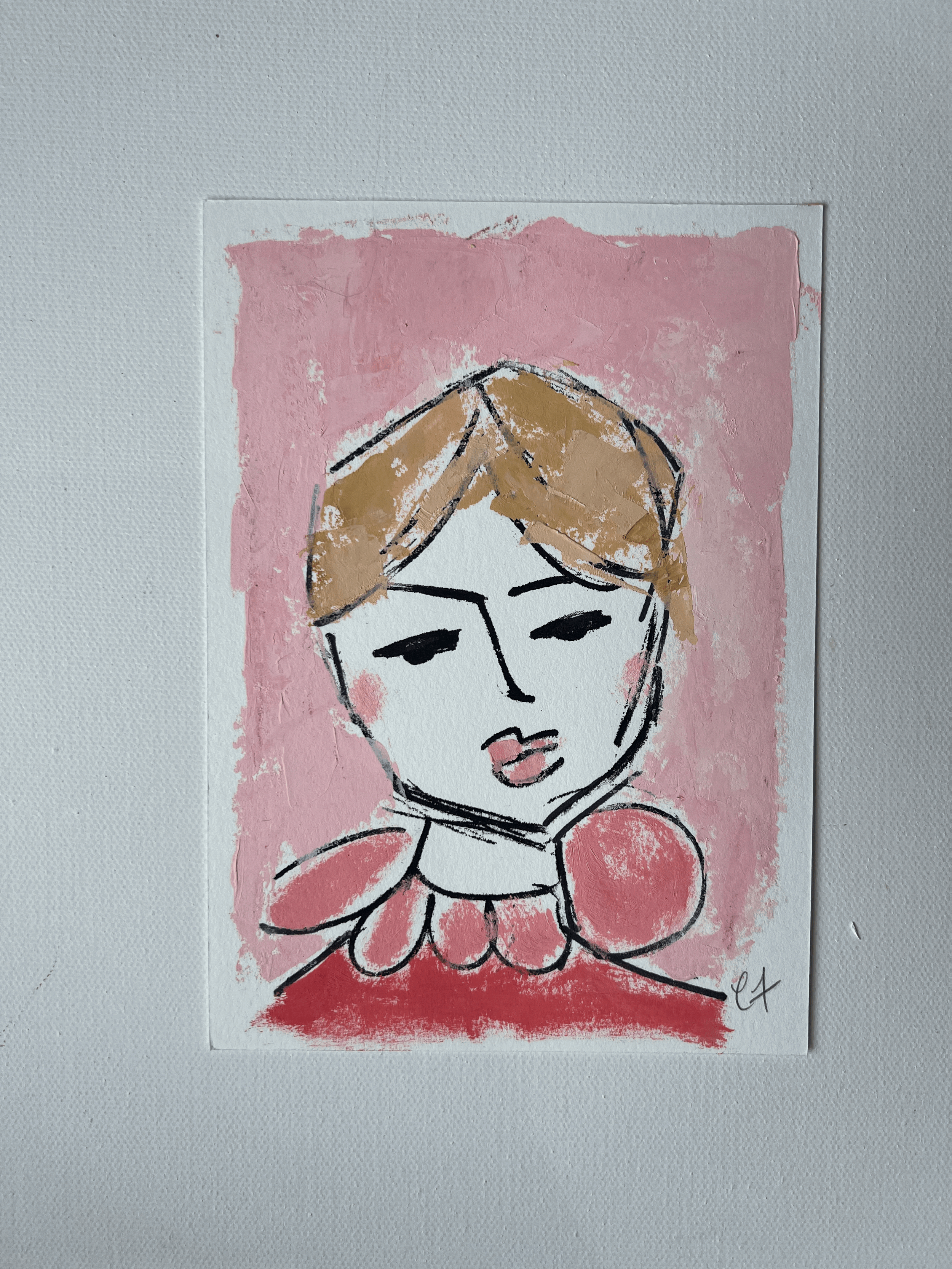 "Bright Pink Girlie"