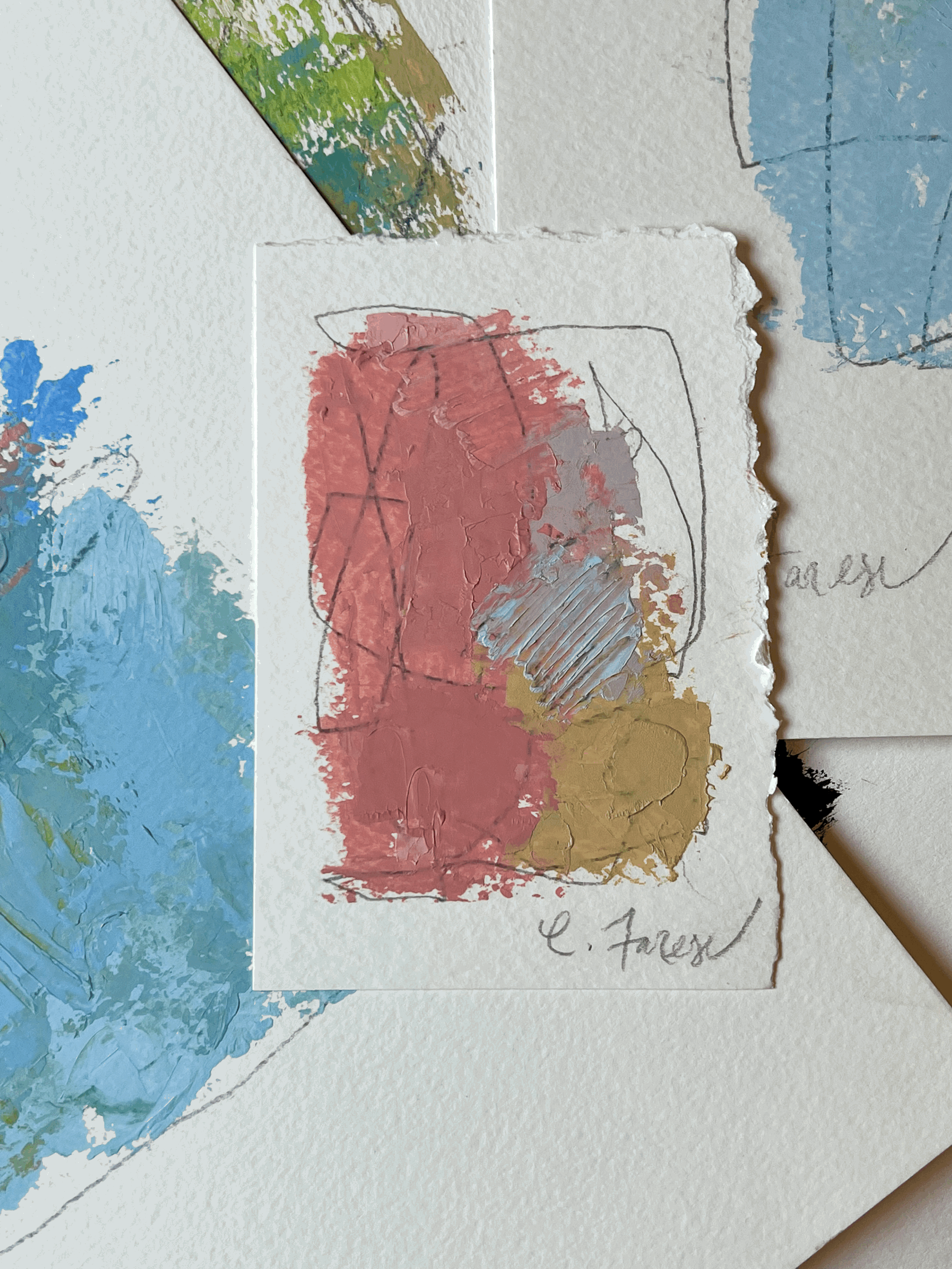 Mixed Media Abstract