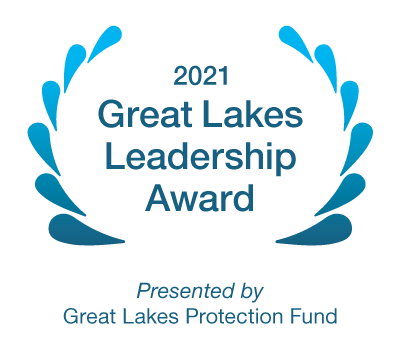 Great Lakes Protection Fund 2021 Great Lakes Leadership Award to Eric Letsinger