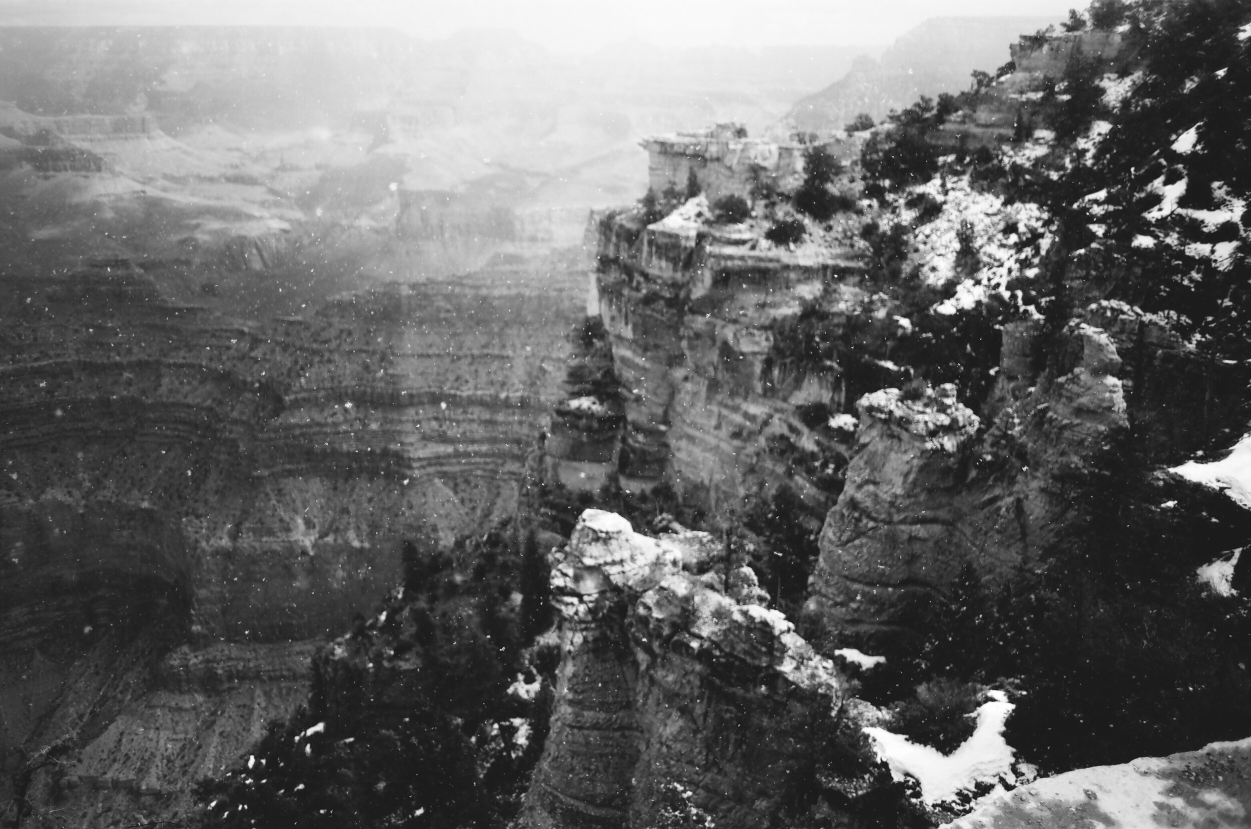 "Canyon Snowflakes"