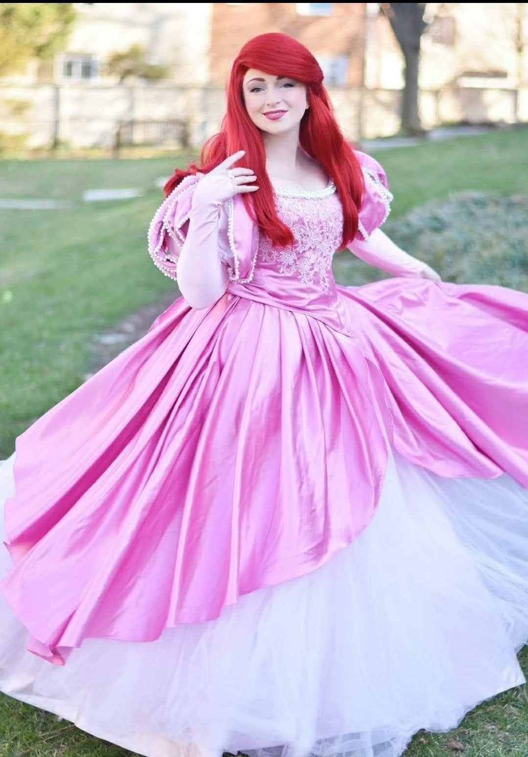 Mermaid Princess (Pink Dress)