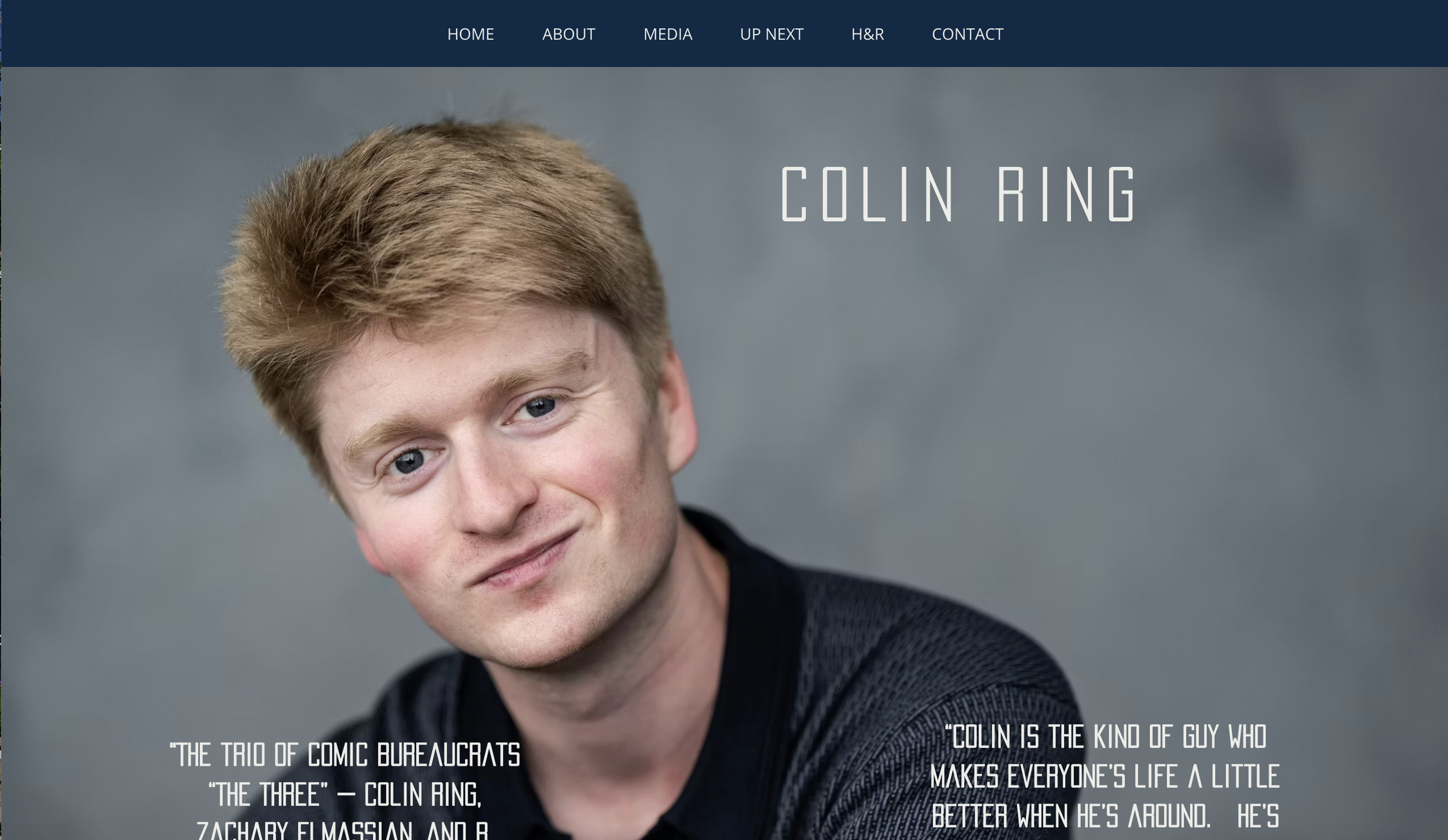 COLIN RING, performer