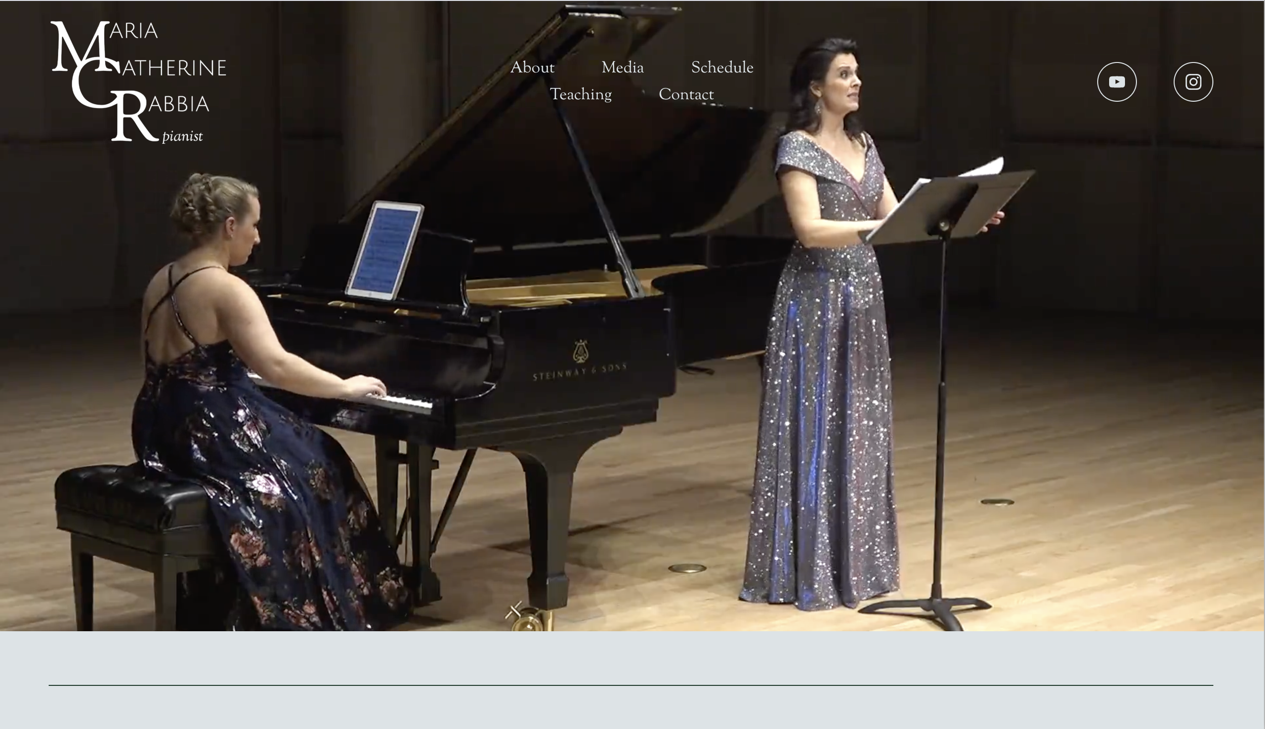 MARIA RABBIA, pianist