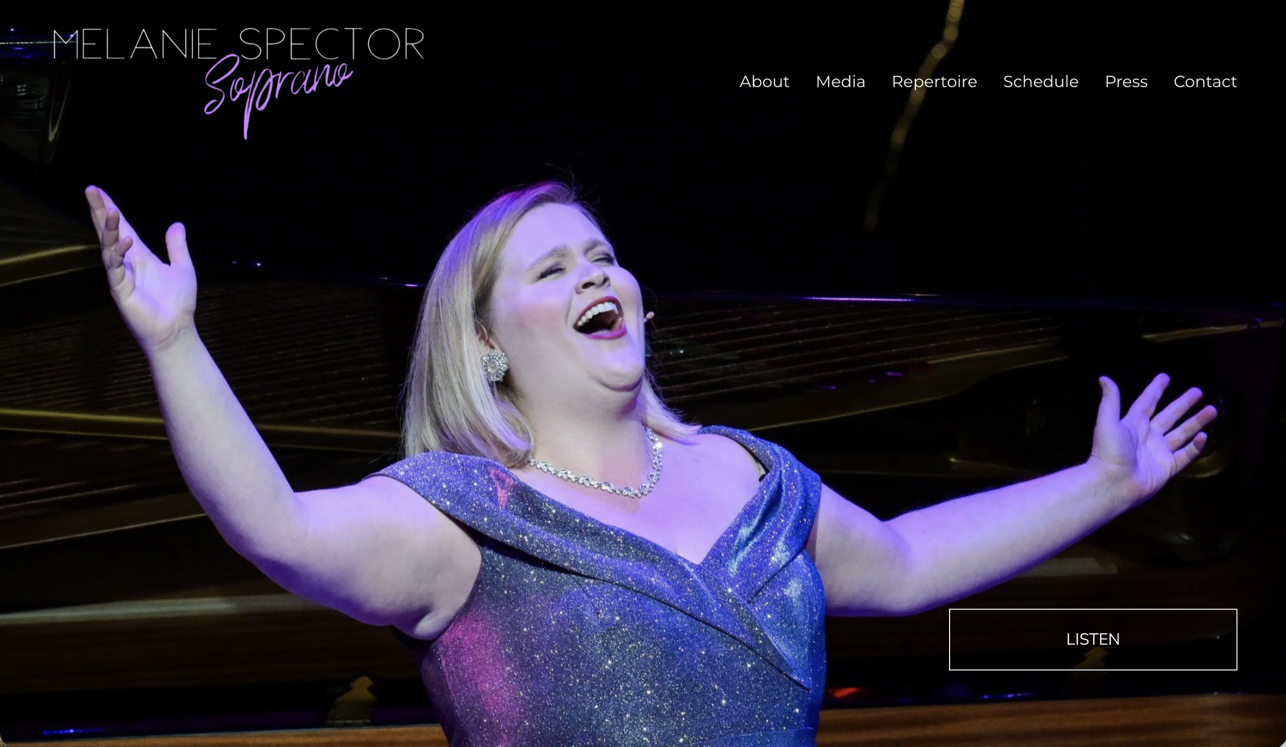 MELANIE SPECTOR, soprano