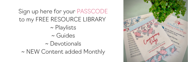 Sign up here to gain access to my FREE RESOURCE LIBRARY shelved with a variety of encouraging tools and receive a my monthly encouraging reflection and updates via email. Just once a month, I promise!.png