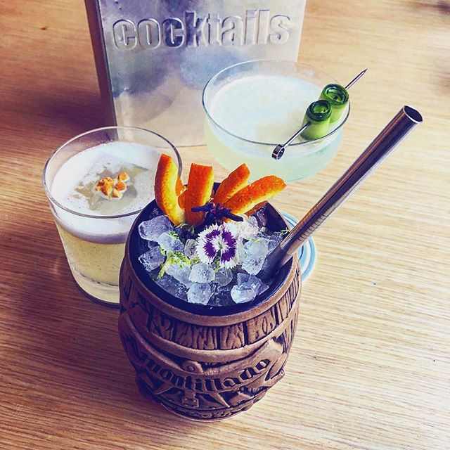 Enjoying an afternoon tipple @barminibyjose #dc #cocktails