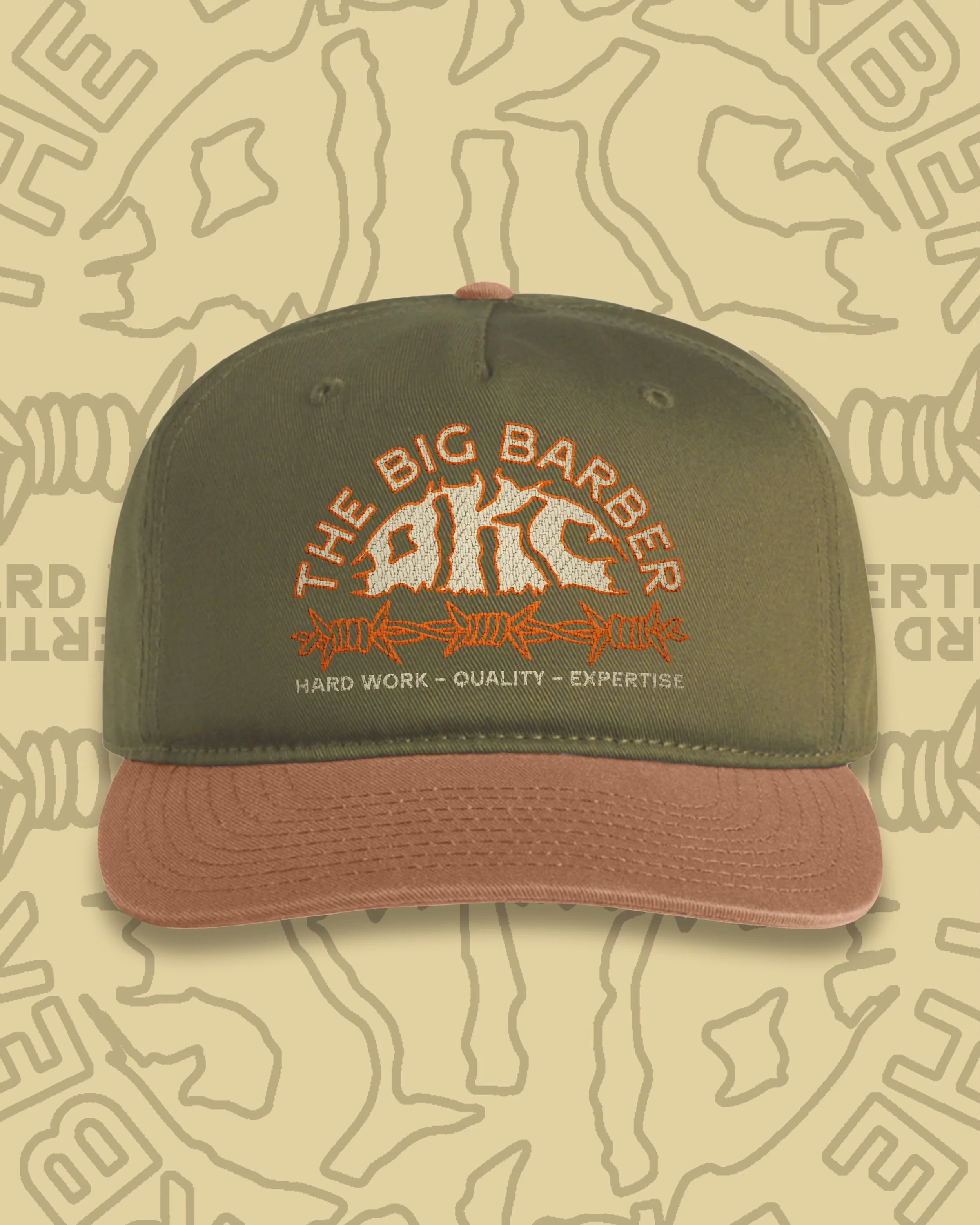 Two Tone Barbed Design