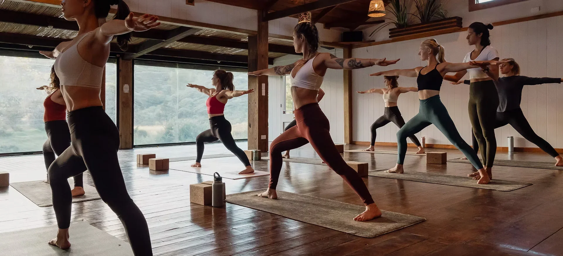 Yoga class and practice teacher training Farm Squarespace Wispr Hatha Vinyasa whangarurur  New Zealand 