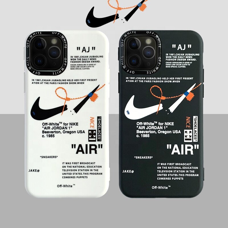 Off x Nike Inspired Apple iPhone Cases 