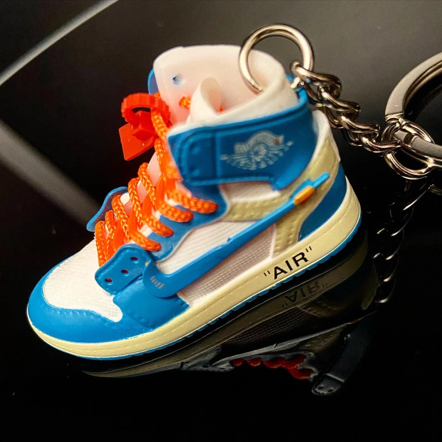 jordan 1 off white keychain