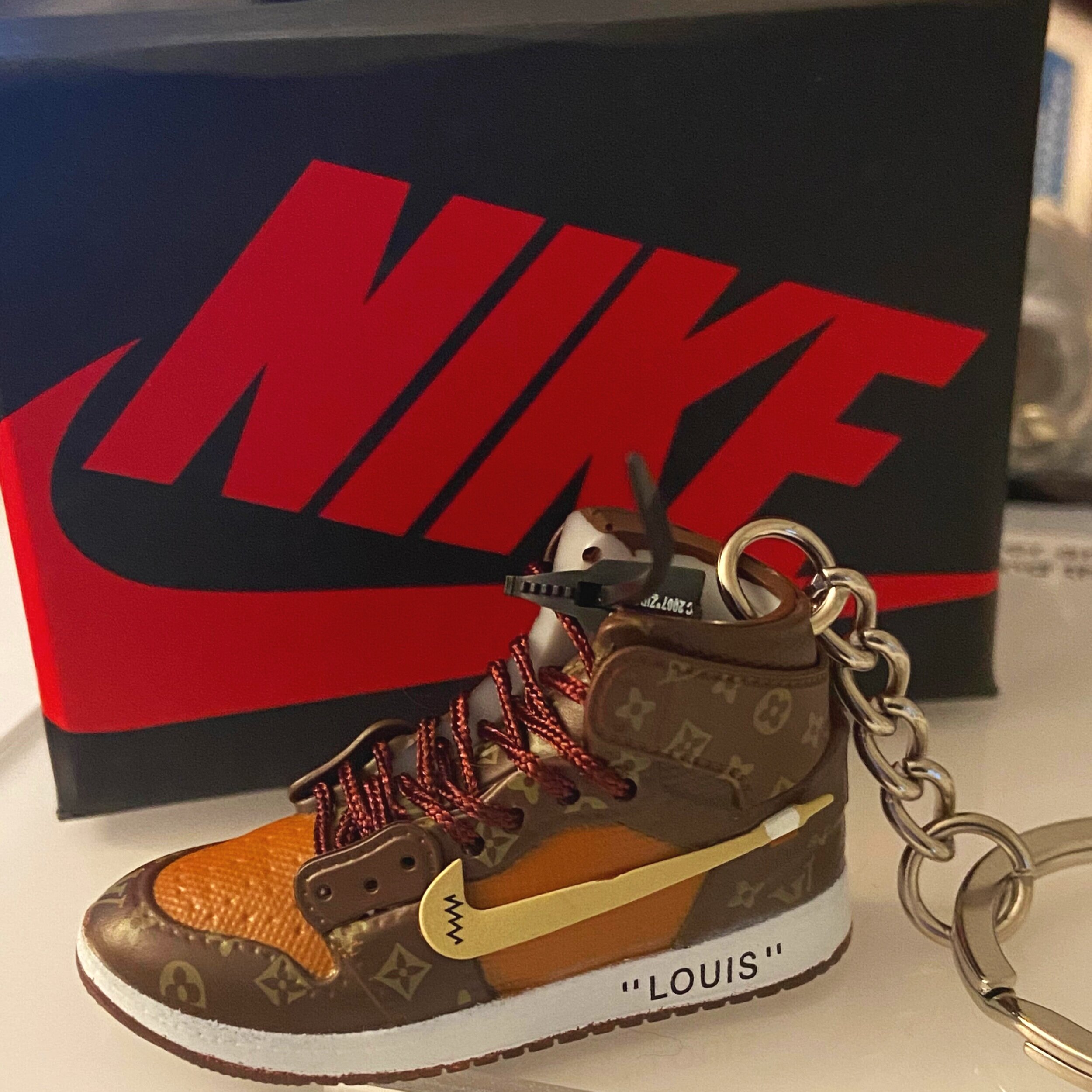 3d Mini Shoe Keychains